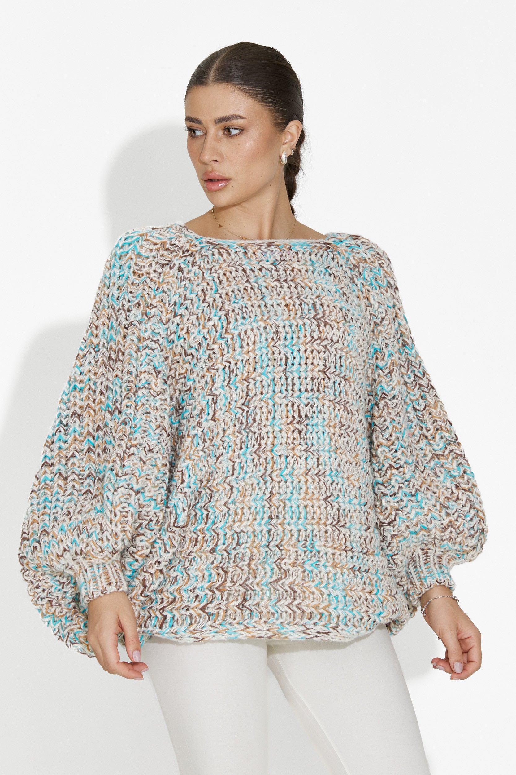 Miralis Bogas Kék Női Hétköznapi Pulóver