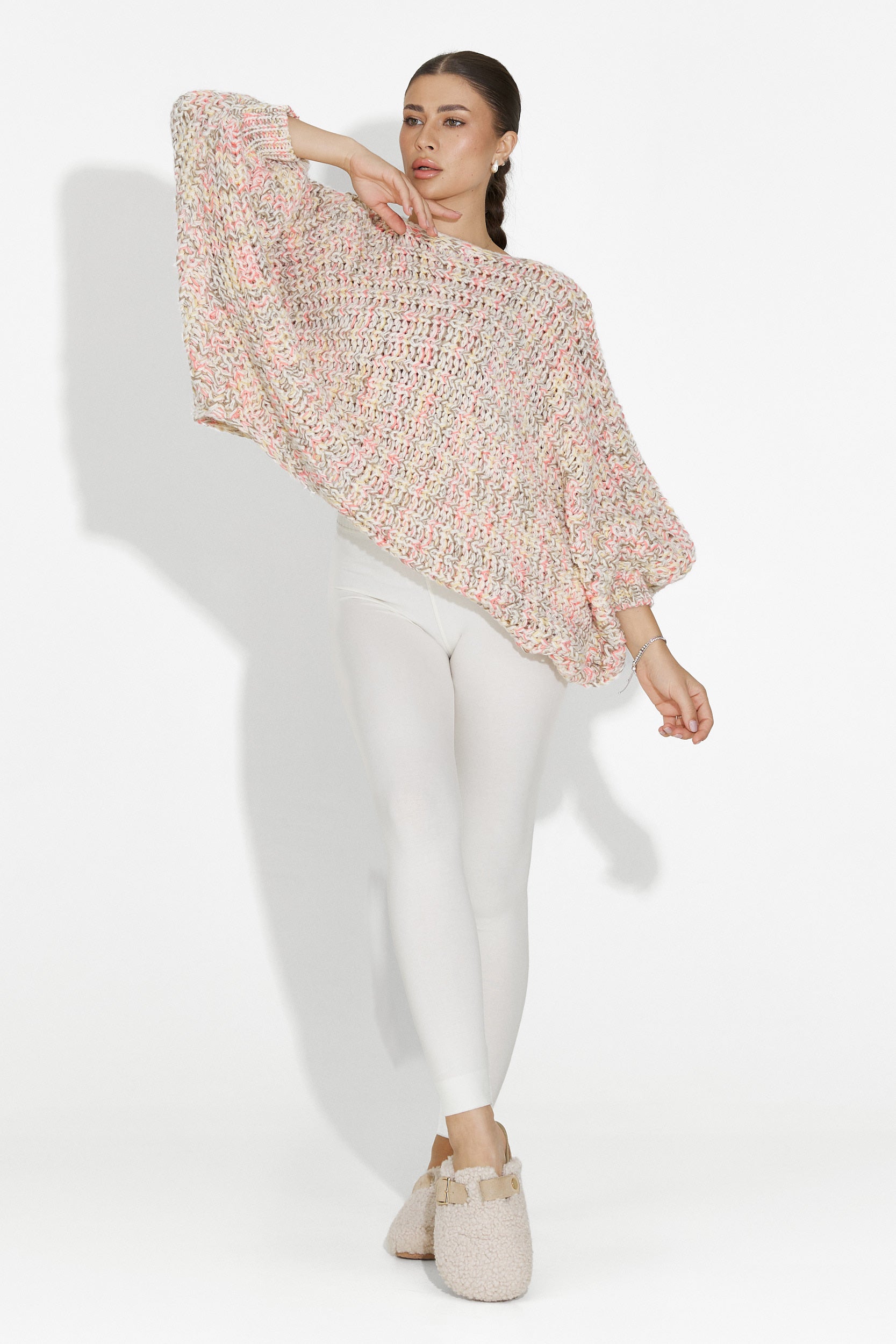 Miralis Bogas Lazac Rózsaszín Női Pulóver