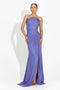 Apryl Bogas Hosszú Kék Női Ruha