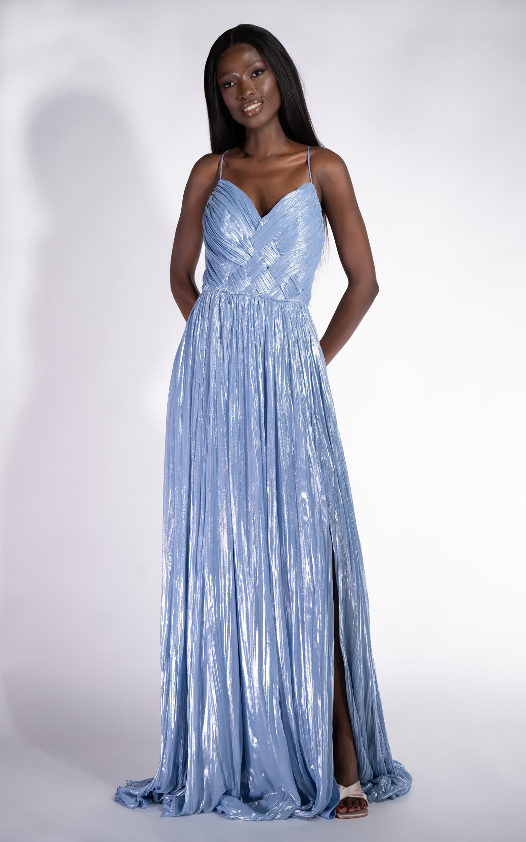 Edyna Bogas Hosszú Kék Női Ruha