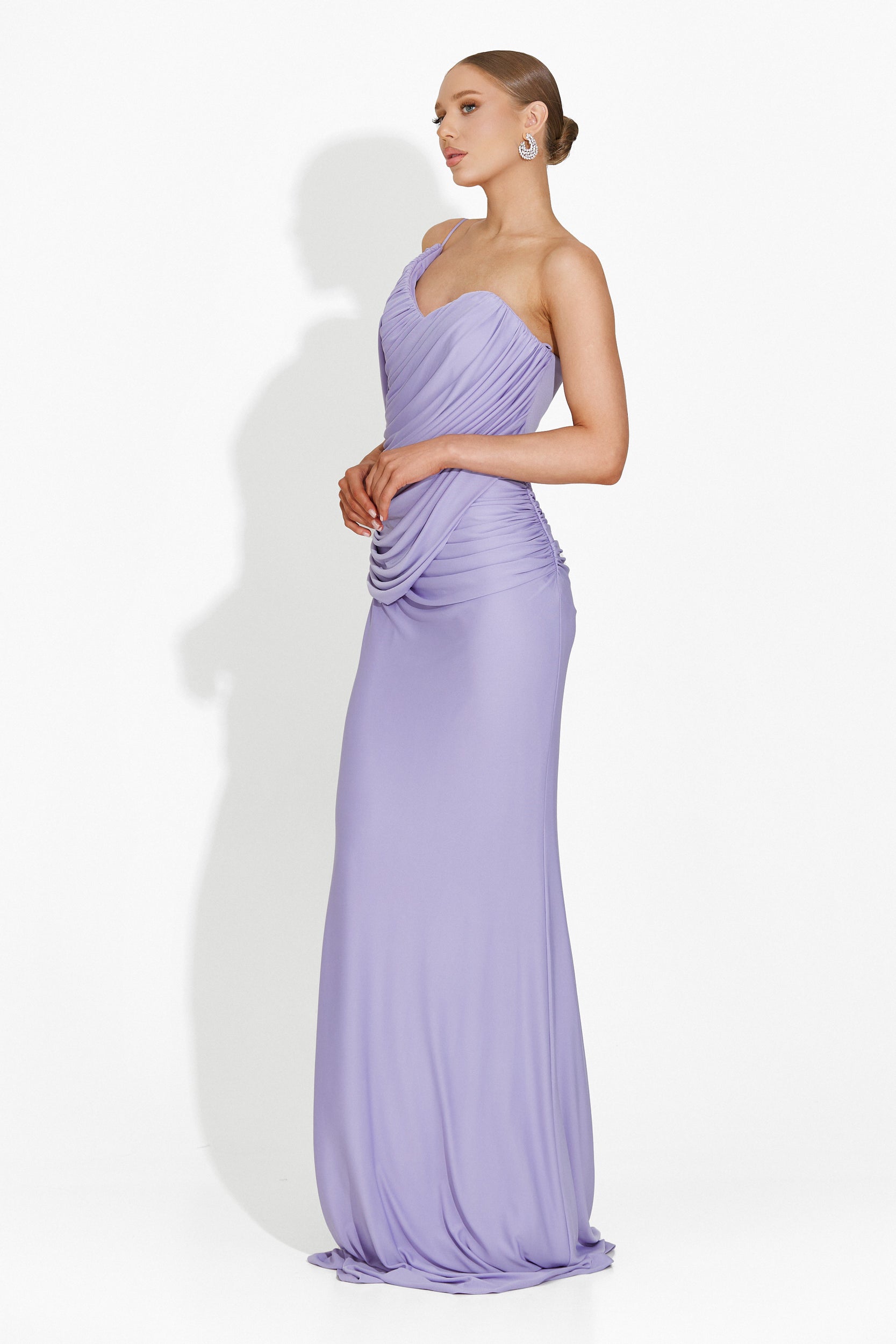 Alethia Bogas Hosszú Lila Női Ruha