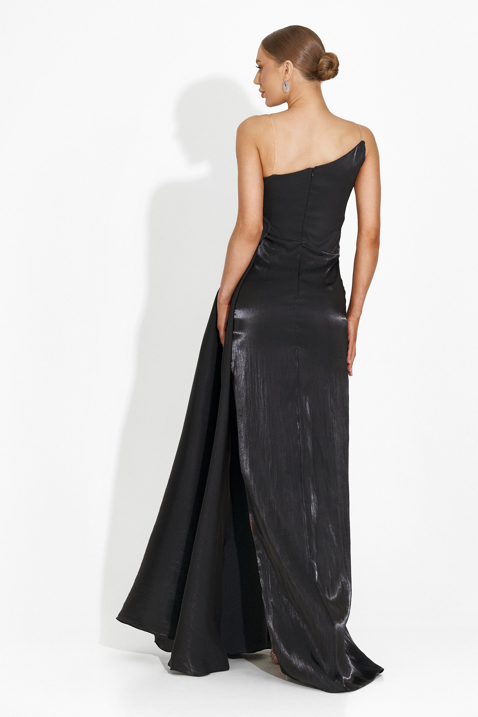 Jadora Bogas Hosszú Fekete Ruha Nőknek