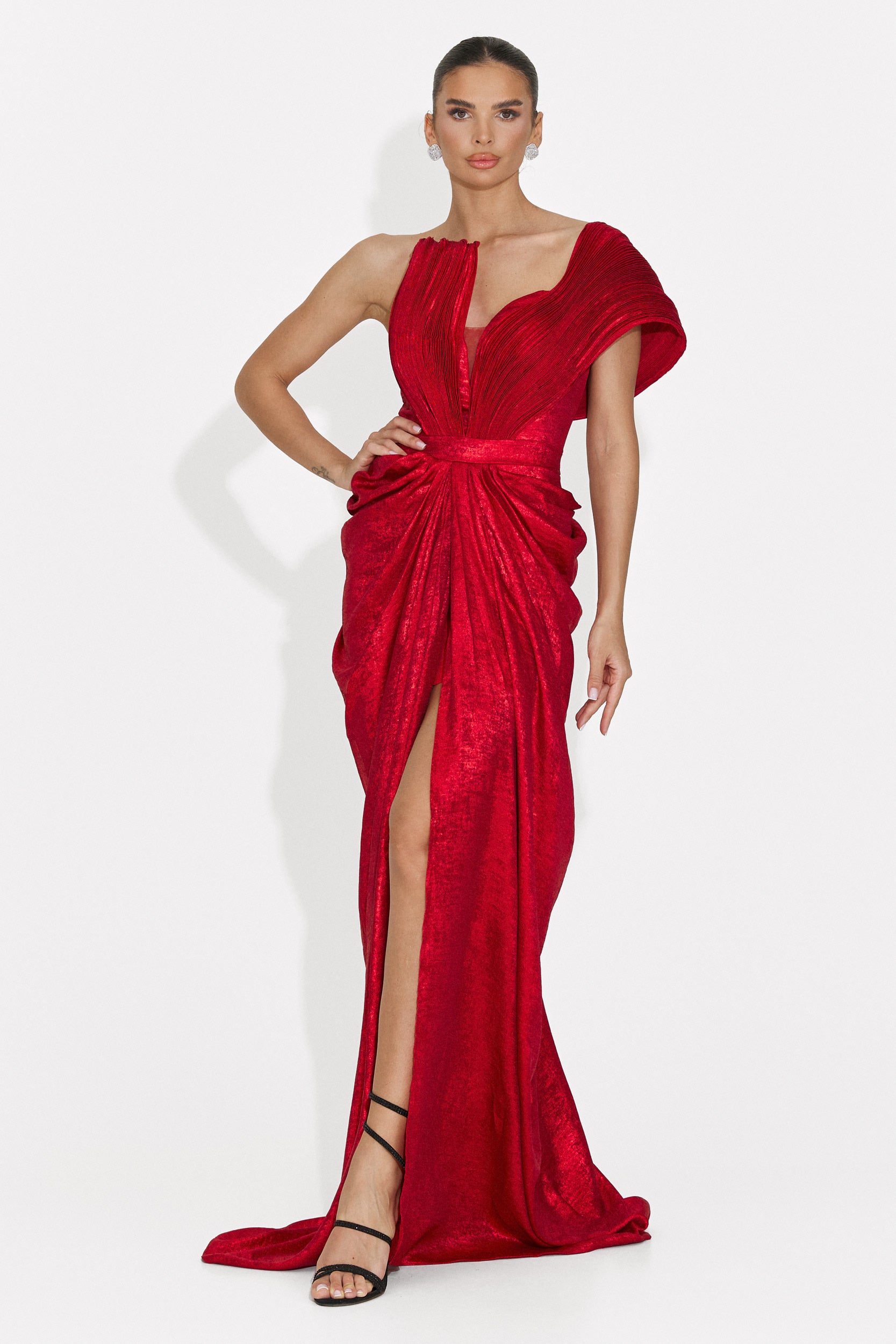 Rochie dama lunga rosie Becker Bogas