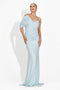 Alethia Bogas Türkiz Hosszú Ruha Nőknek