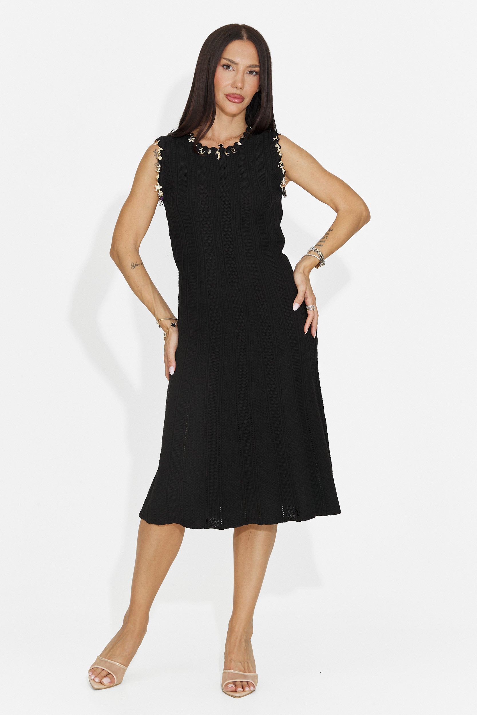 Rochie dama scurta neagra Delaia Bogas