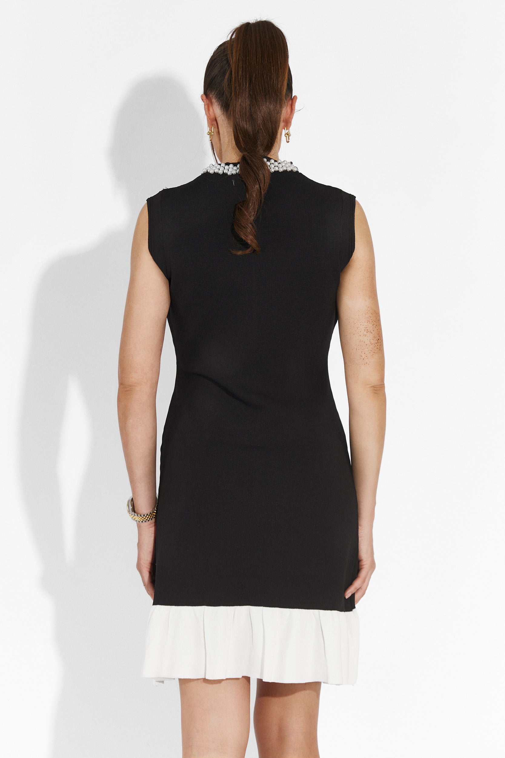 Jeferson Bogas rövid fekete ruha nőknek