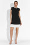 Jeferson Bogas rövid fekete ruha nőknek