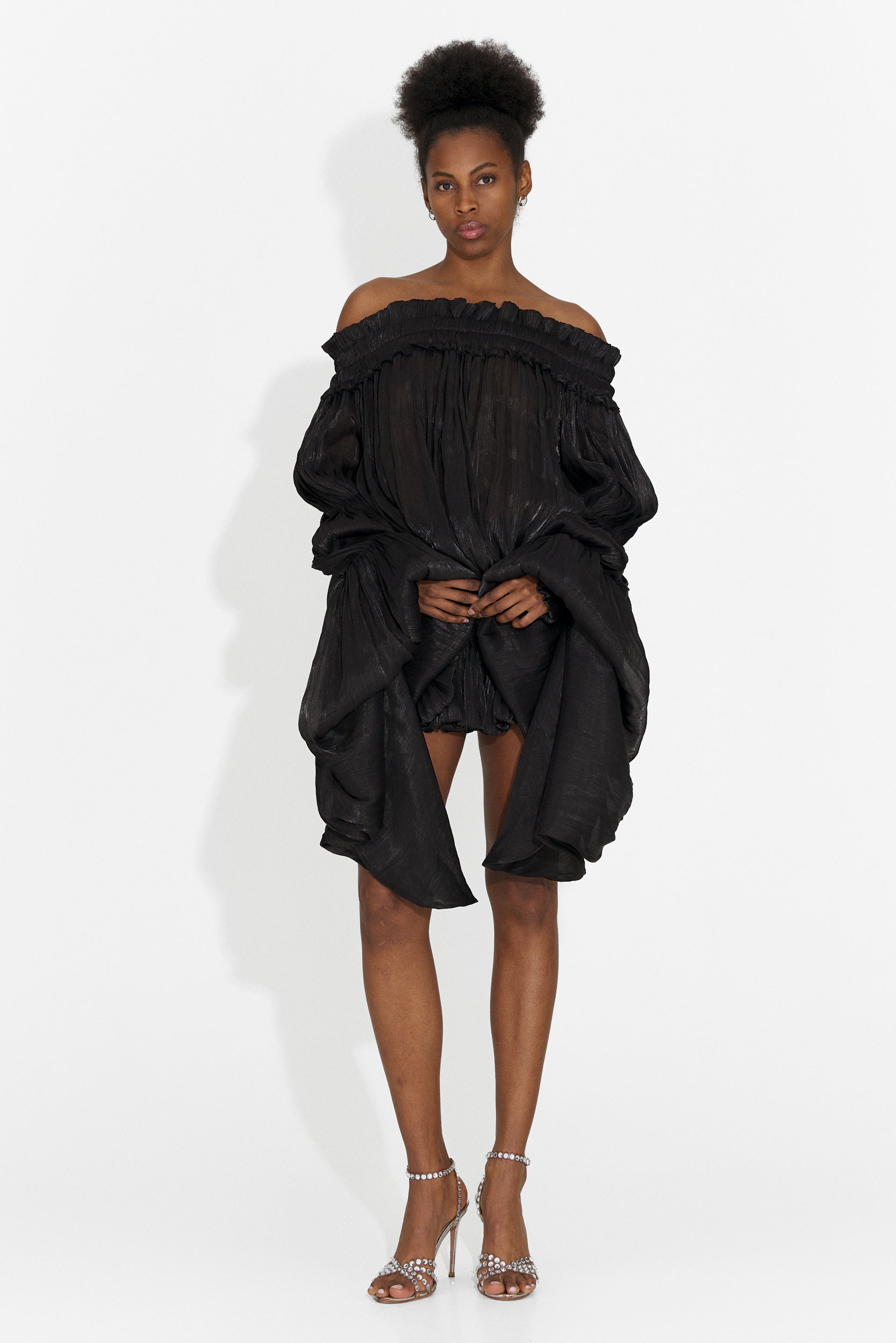 Myara Bogas Rövid Fekete Ruha Nőknek