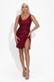 Mylana Bogas rövid piros ruha nőknek