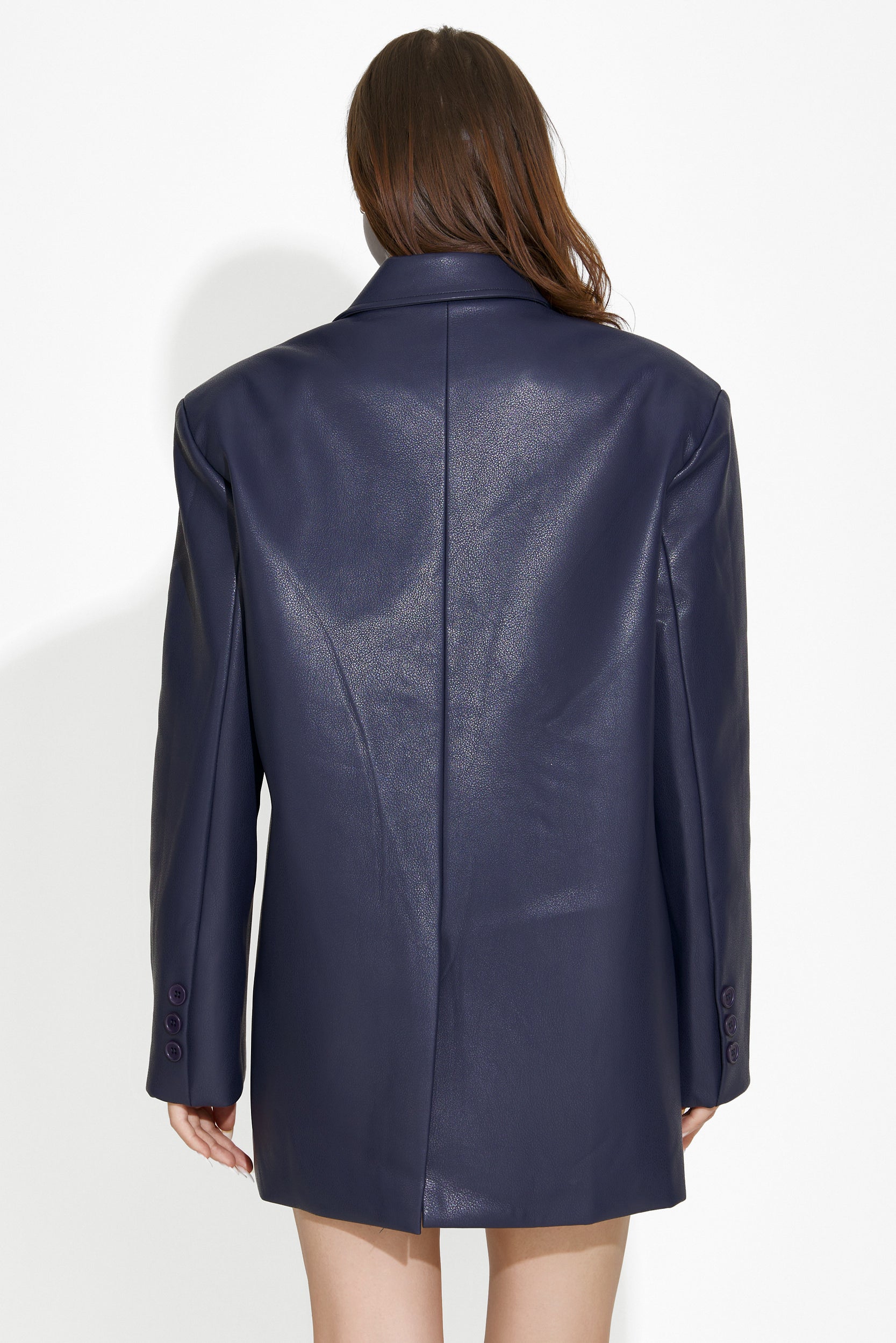 Elegáns tengerészkék hölgy blézer Midisa Bogas-tól