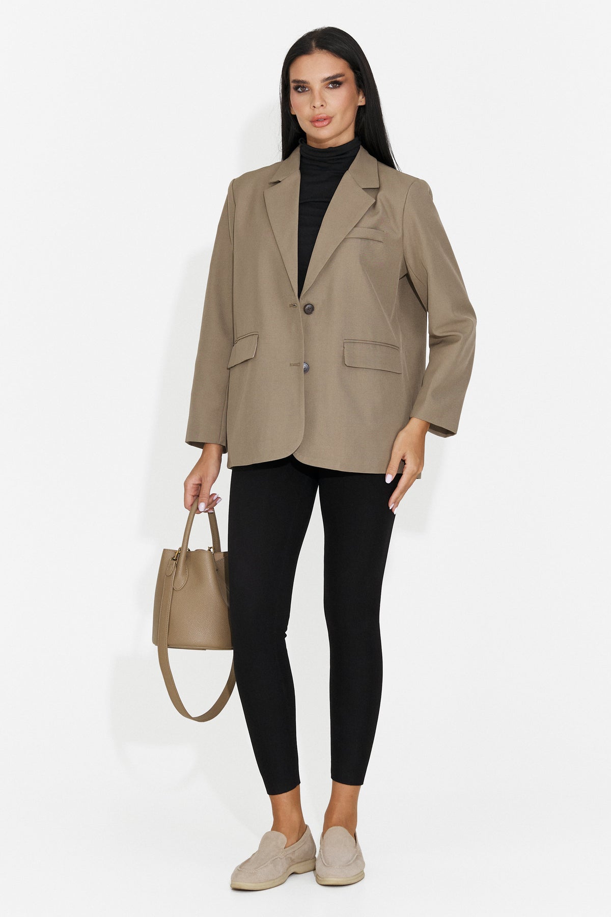 Sacou elegant bej Ceramiyra Bogas