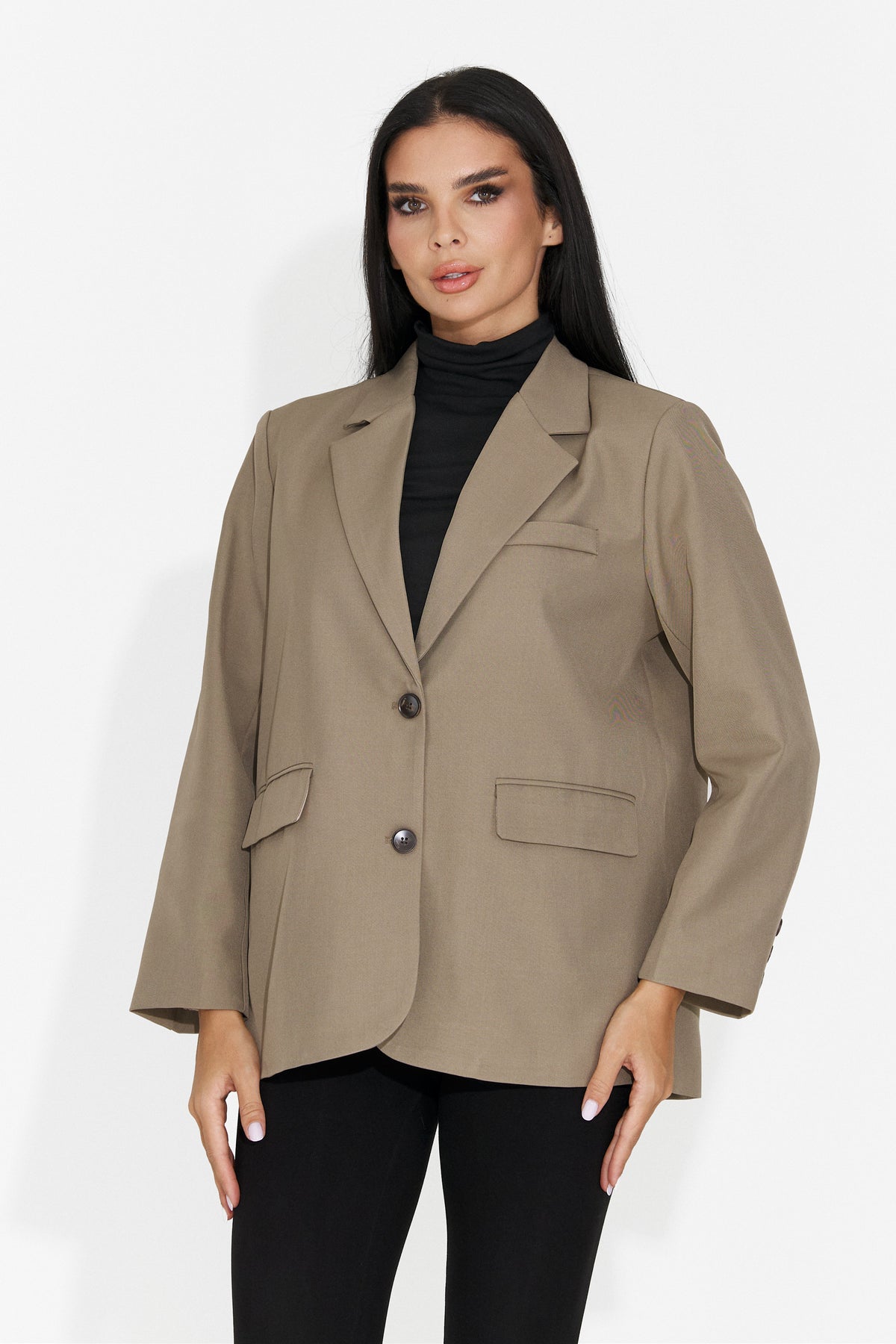 Sacou elegant bej Ceramiyra Bogas