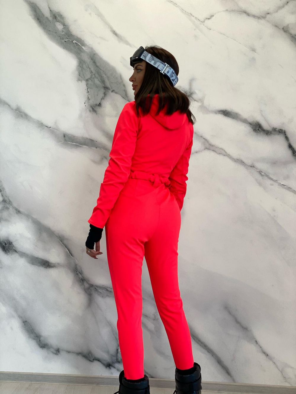 Anodys Bogas Lazacszínű Síoverál