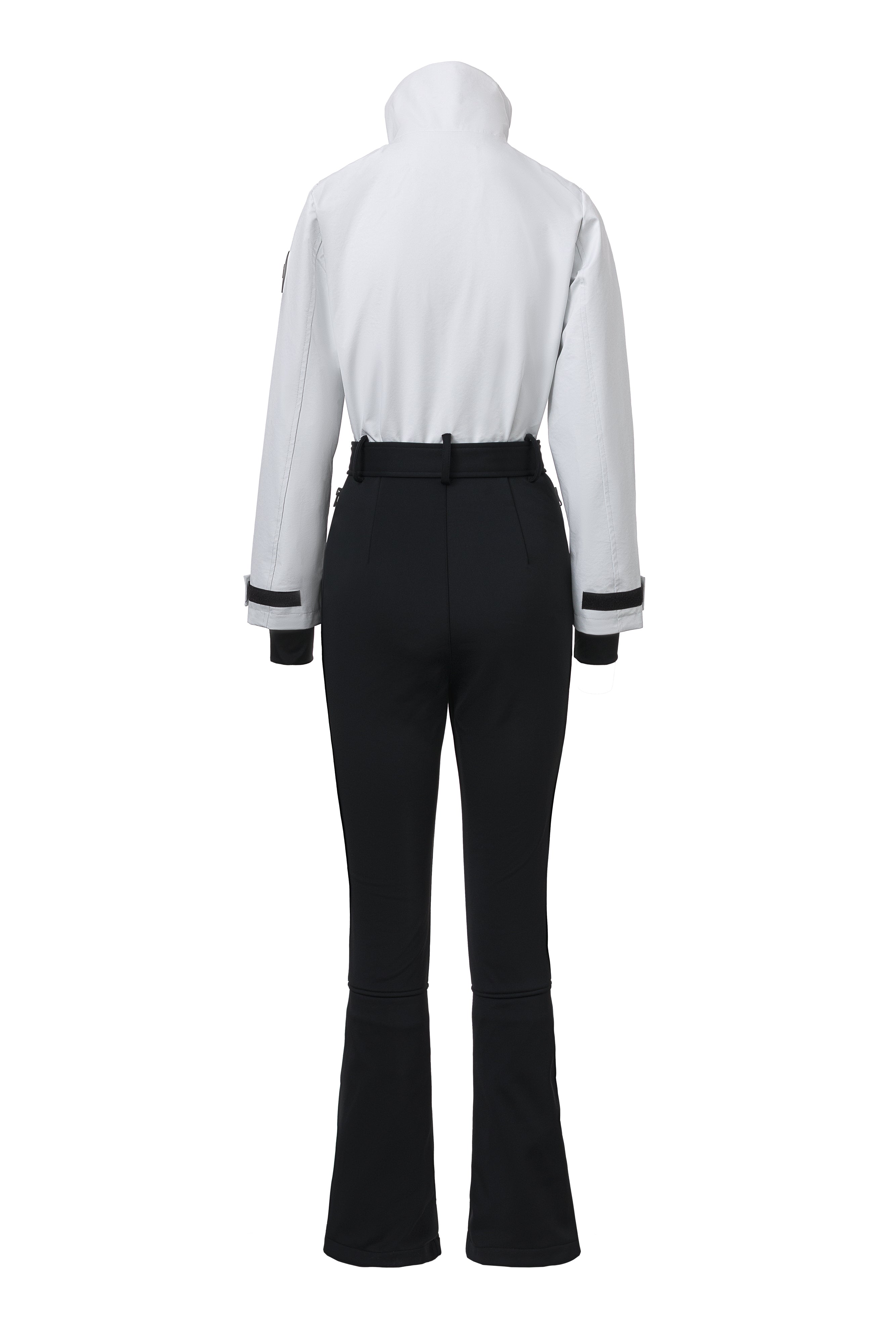 Laza fehér-fekete síoverál Glorise Bogas-tól