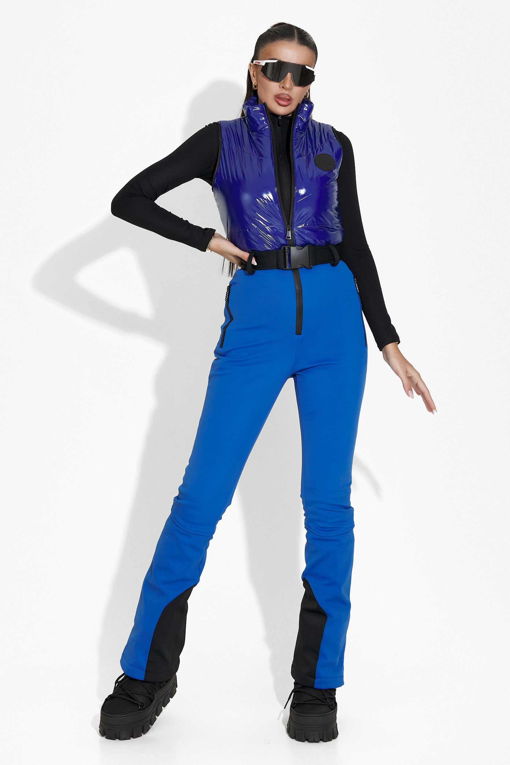 Palmyra Bogas Kék Szabadidős Síoverál