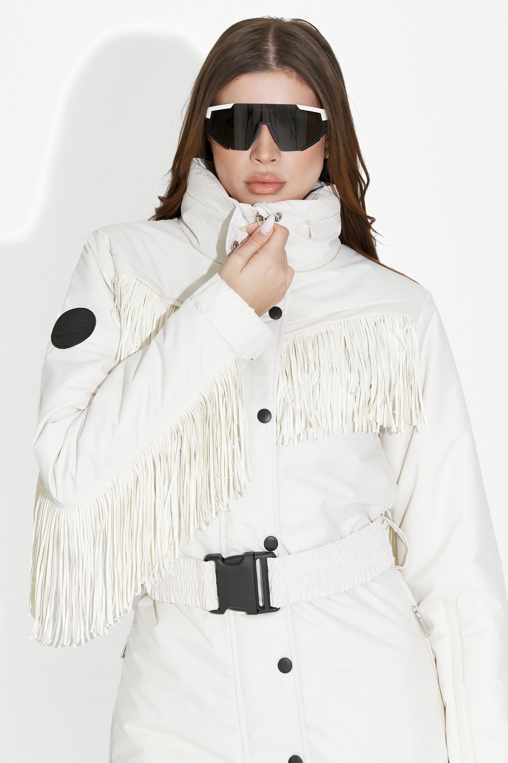 Laza bézs Ritanya Bogas síugró overál