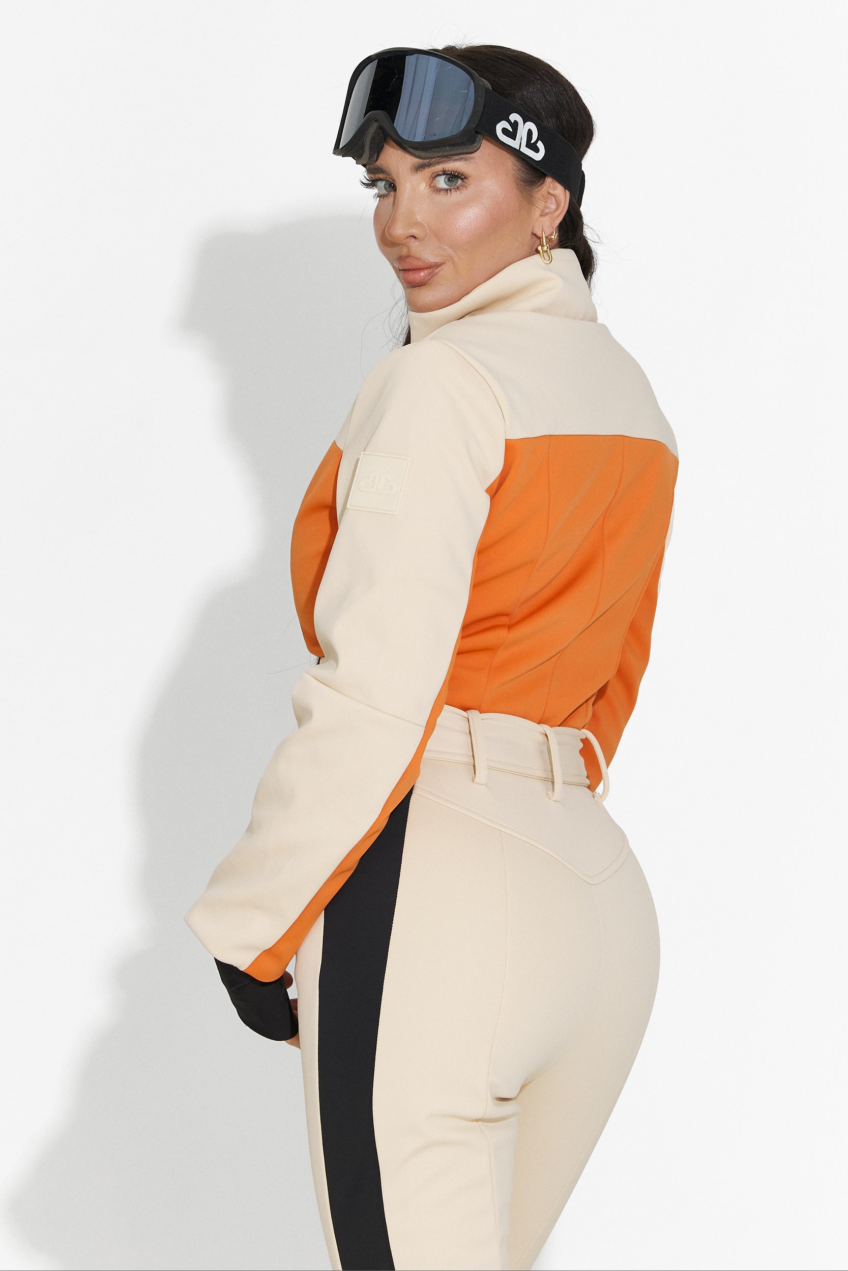 Bézs Vernoa Bogas alkalmi síoverál