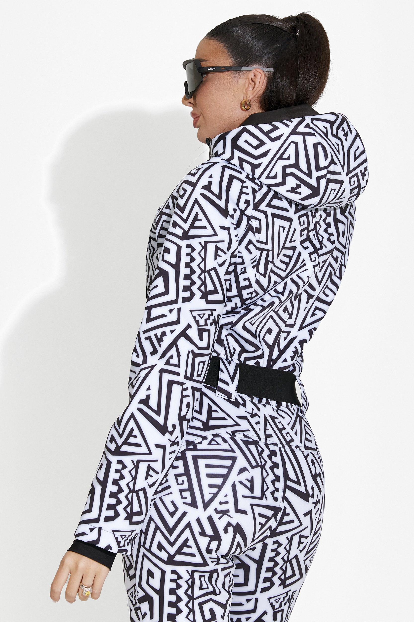 Alenotan Bogas Fekete Női Síugró Overál