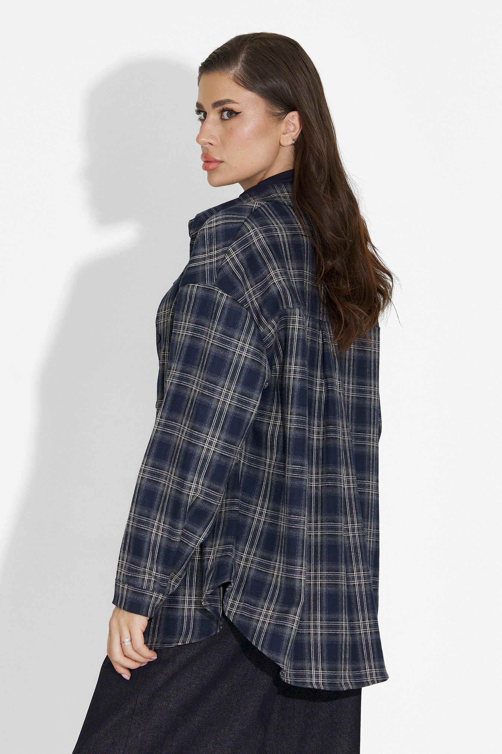 Arlete Bogas női szett: ing + tengerészkék top