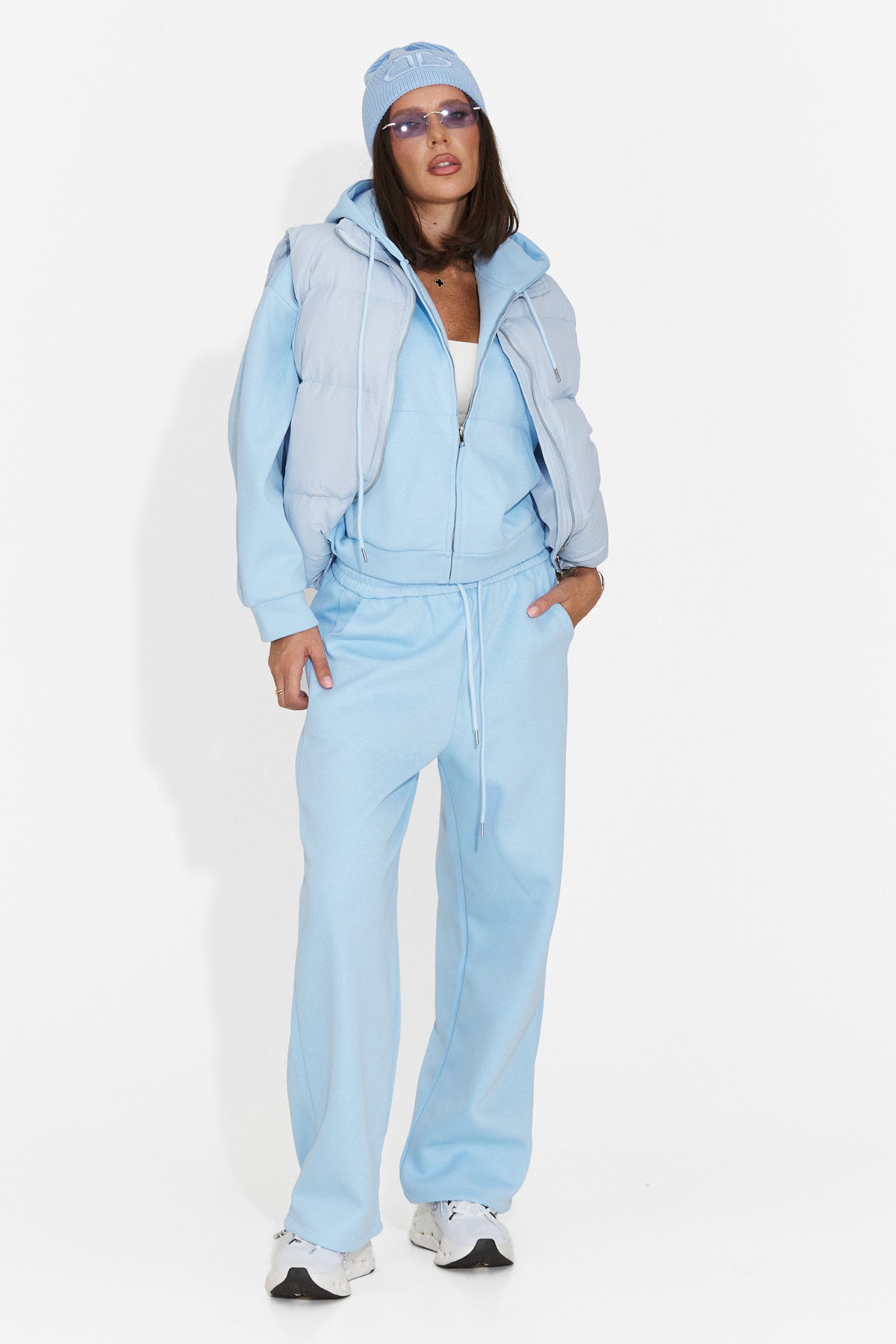 Trening casual bleu Klovimira Bogas