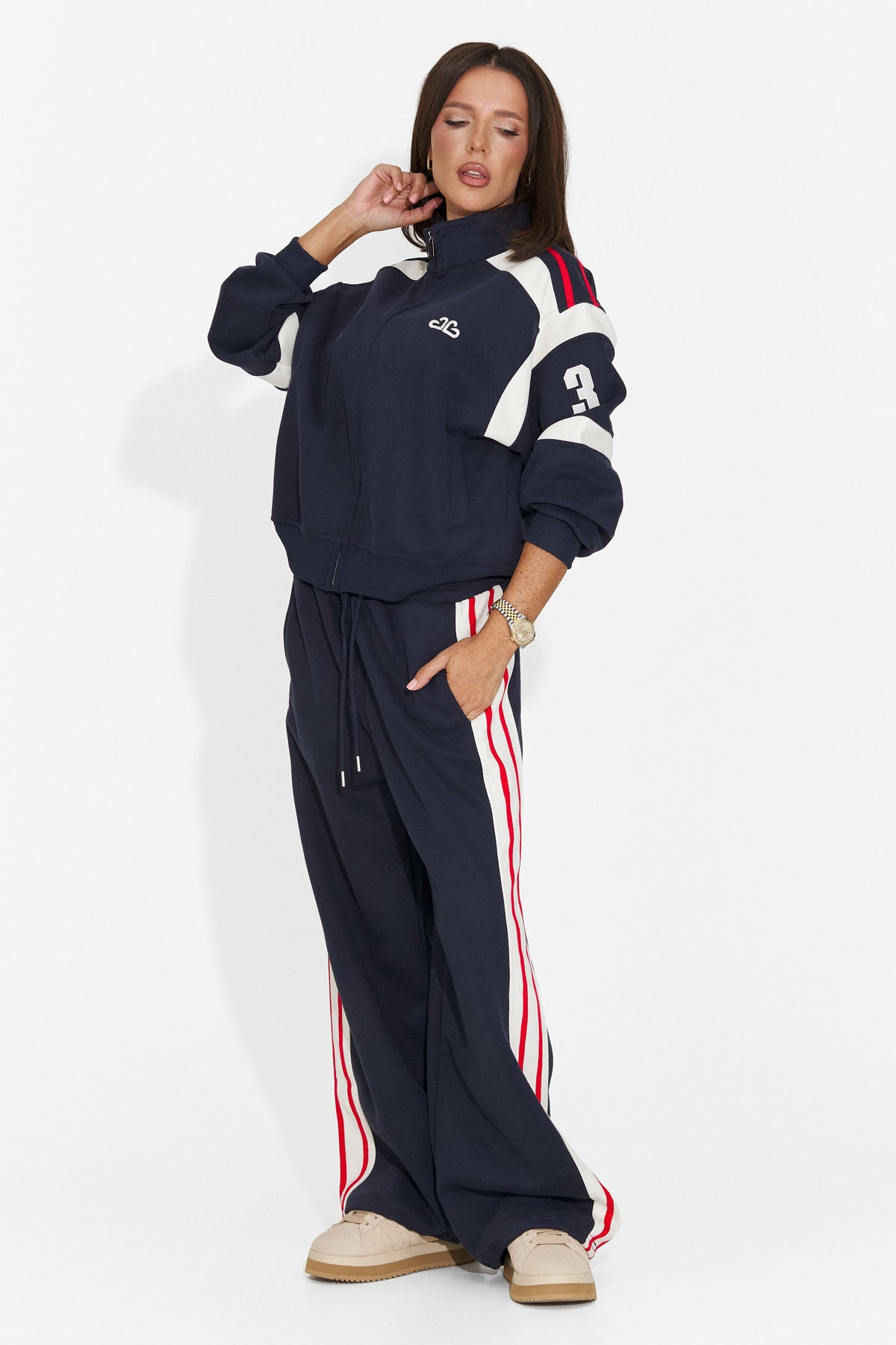 Trening casual bleumarin Cromiraola Bogas