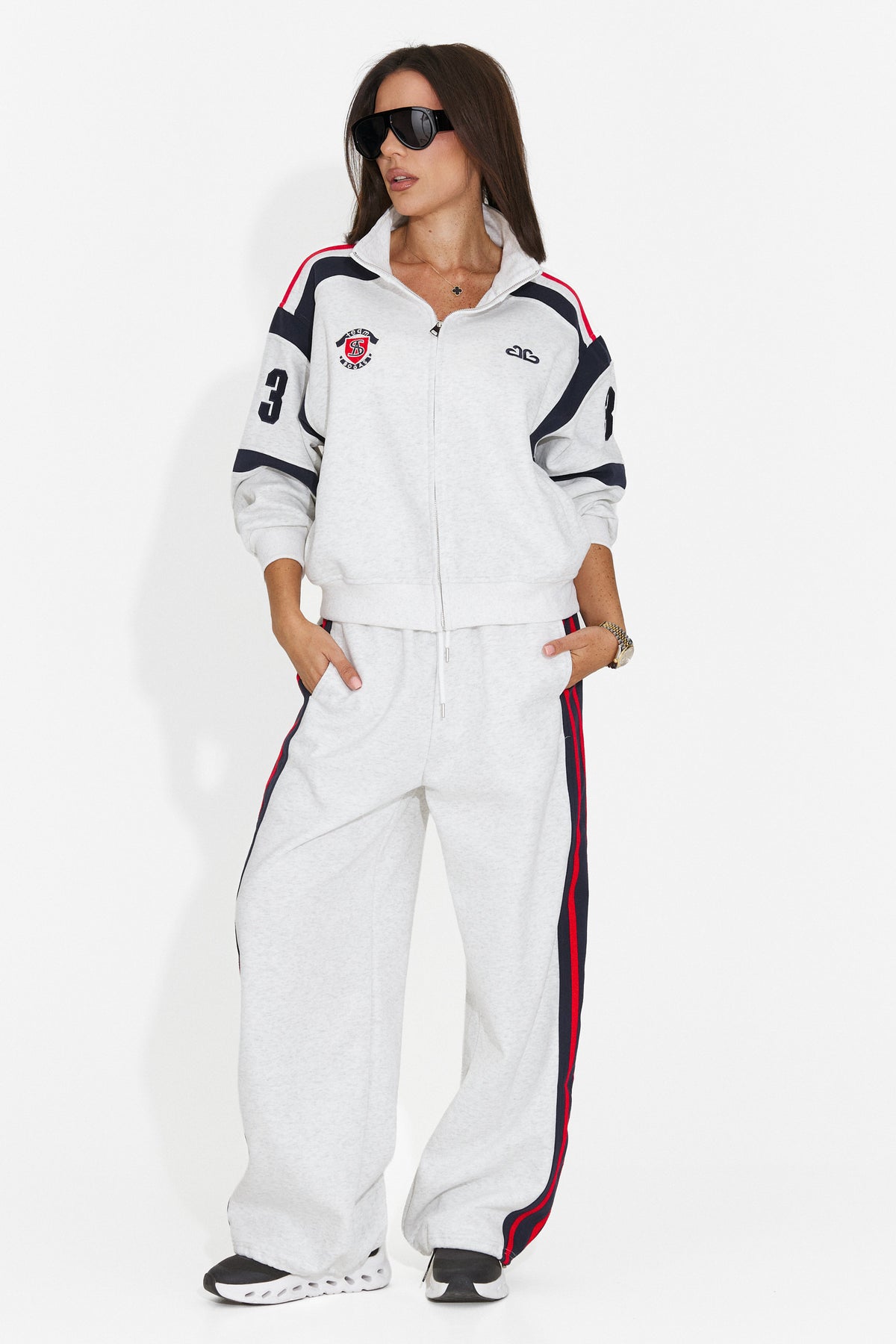 Trening casual gri Cromiraola Bogas