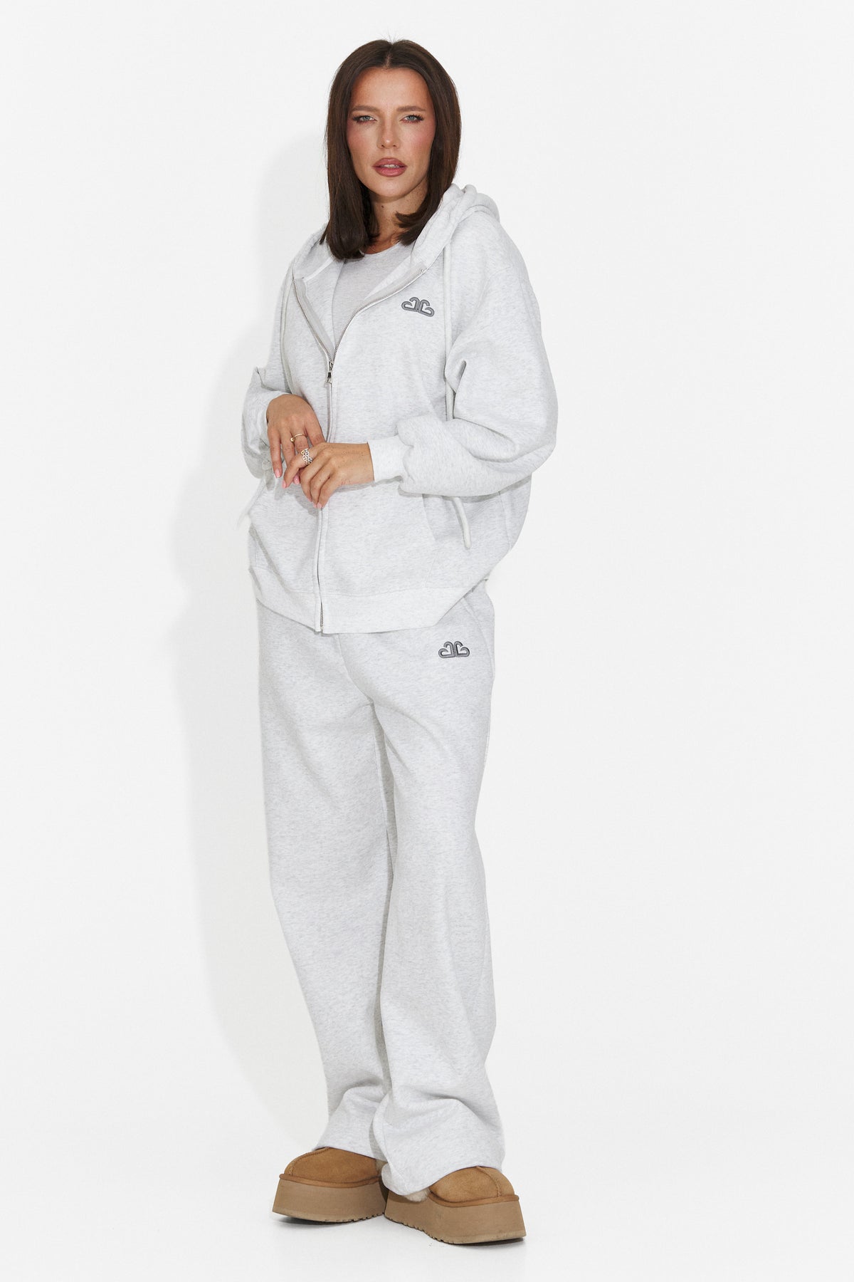 Trening casual gri Remiroena Bogas