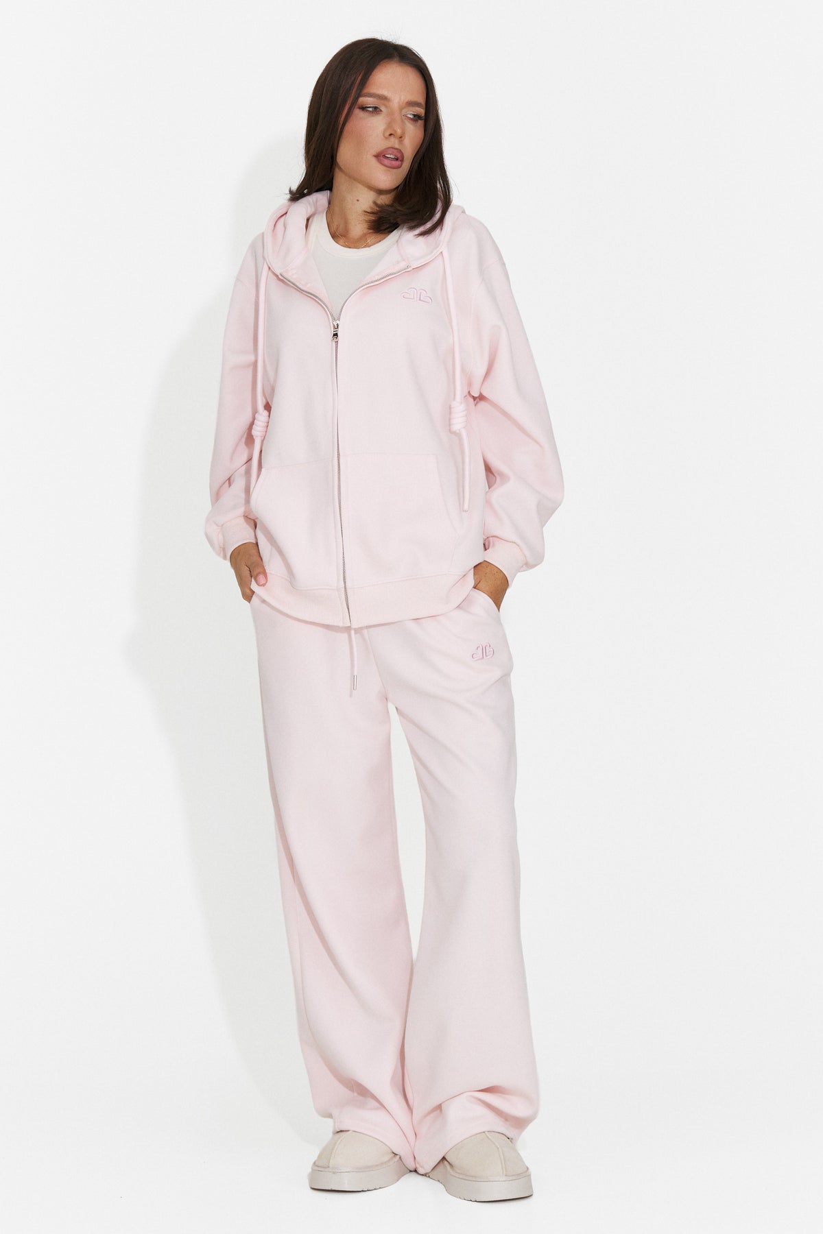 Trening casual roz Remiroena Bogas