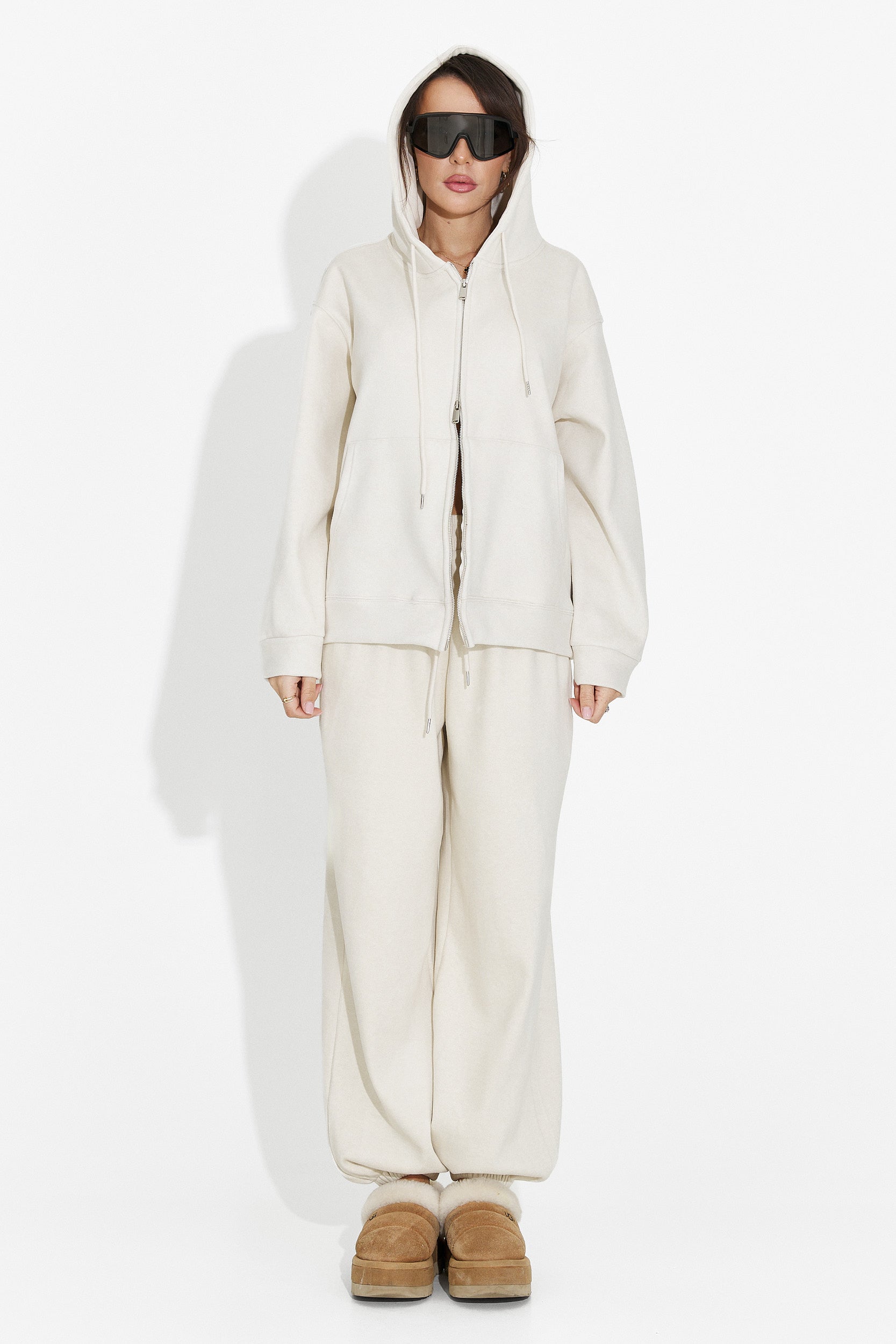 Női alkalmi bézs tréningruha Chester Bogas