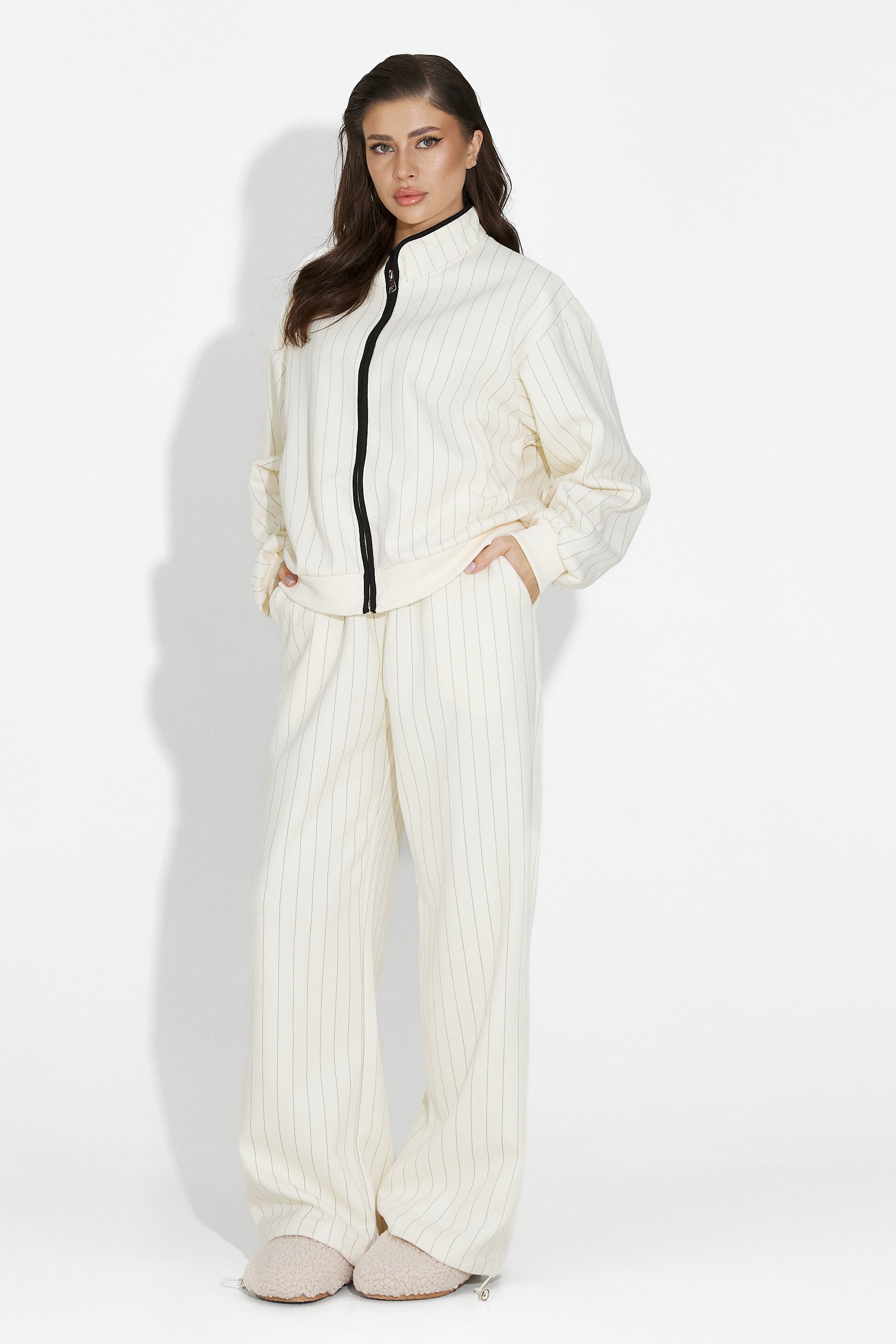 Saviera Bogas Casual Beige Női Edzőruha