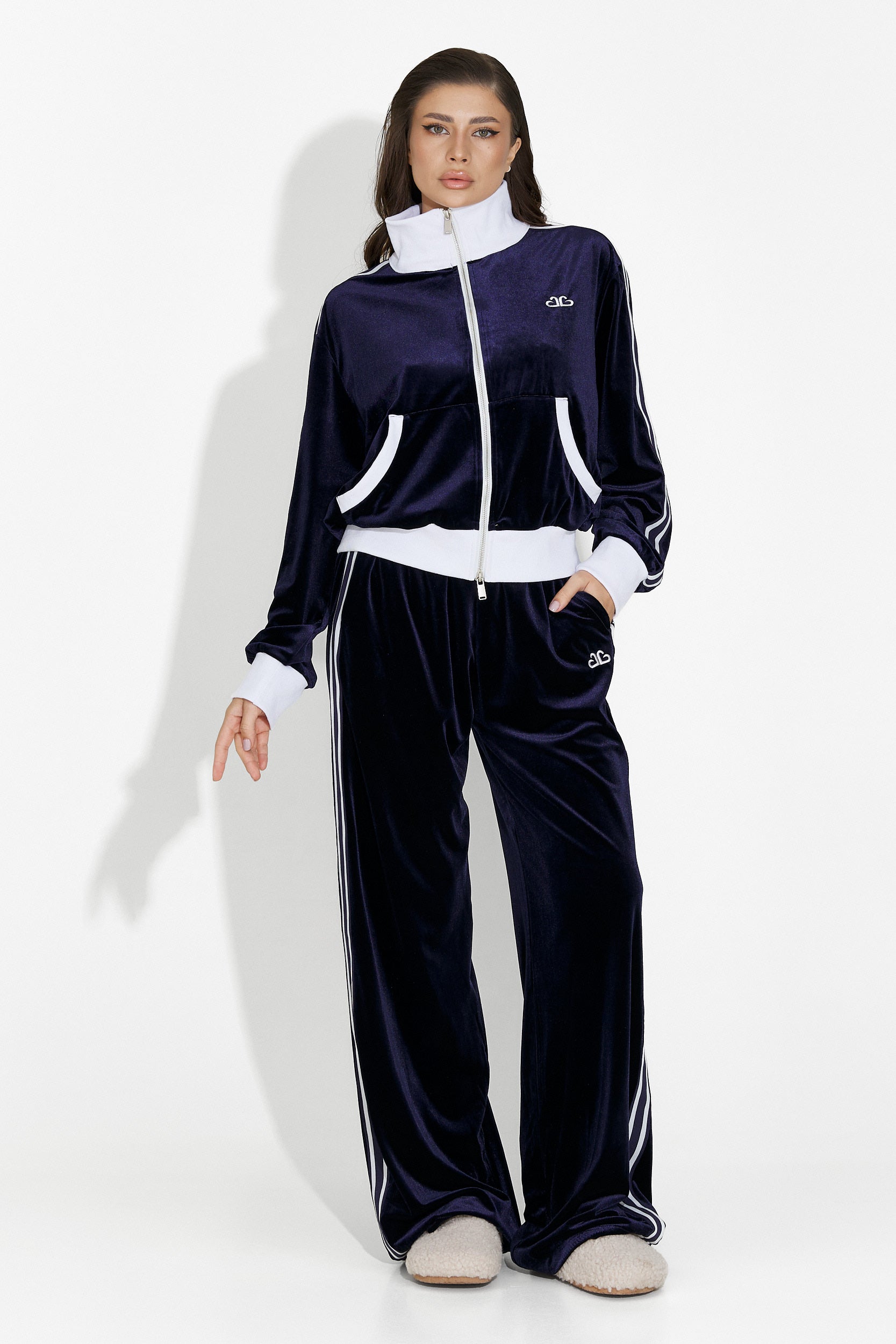 Chanela Bogas Tengerészkék Női Hétköznapi Edzésruha