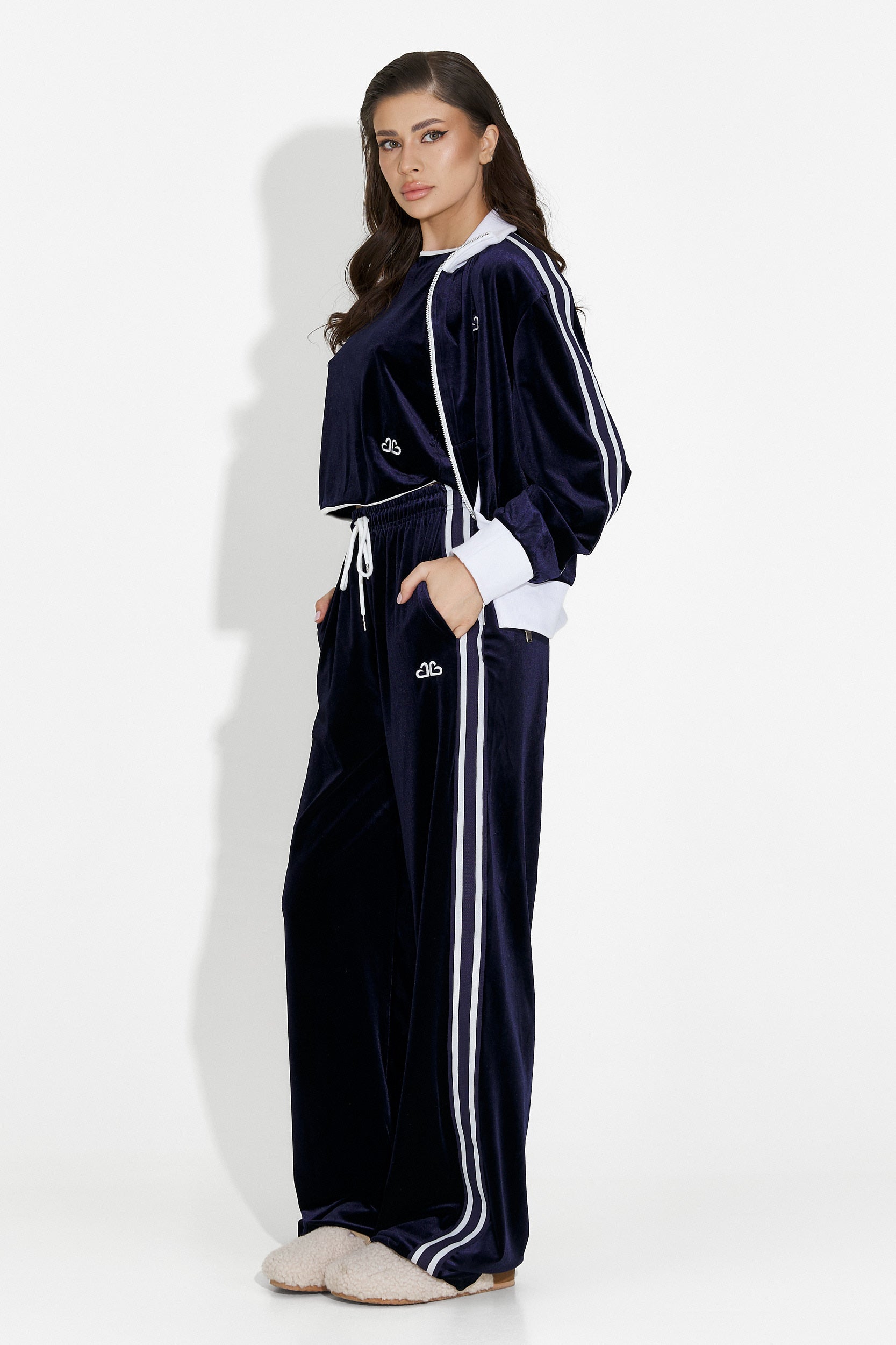 Chanela Bogas Tengerészkék Női Hétköznapi Edzésruha