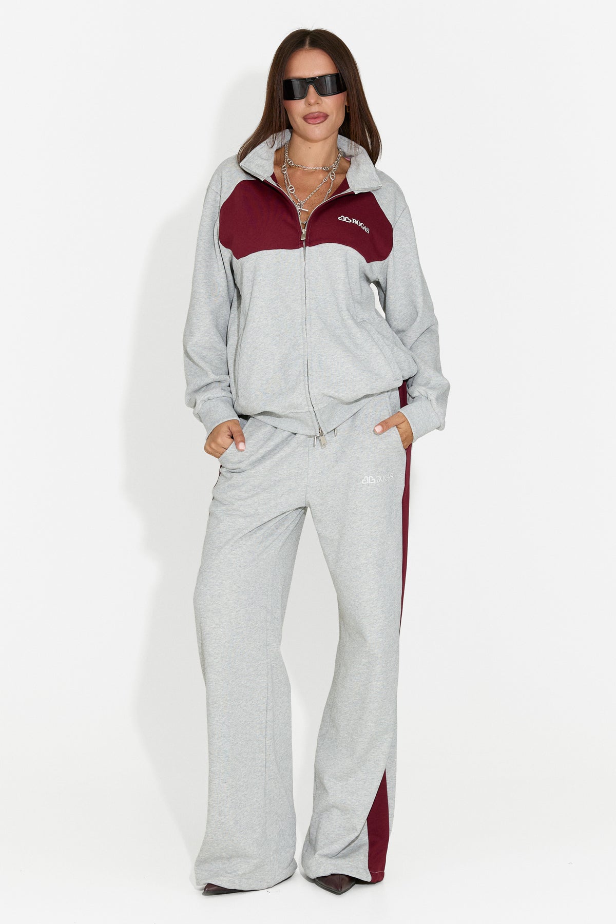 Trening dama casual gri Baceia Bogas