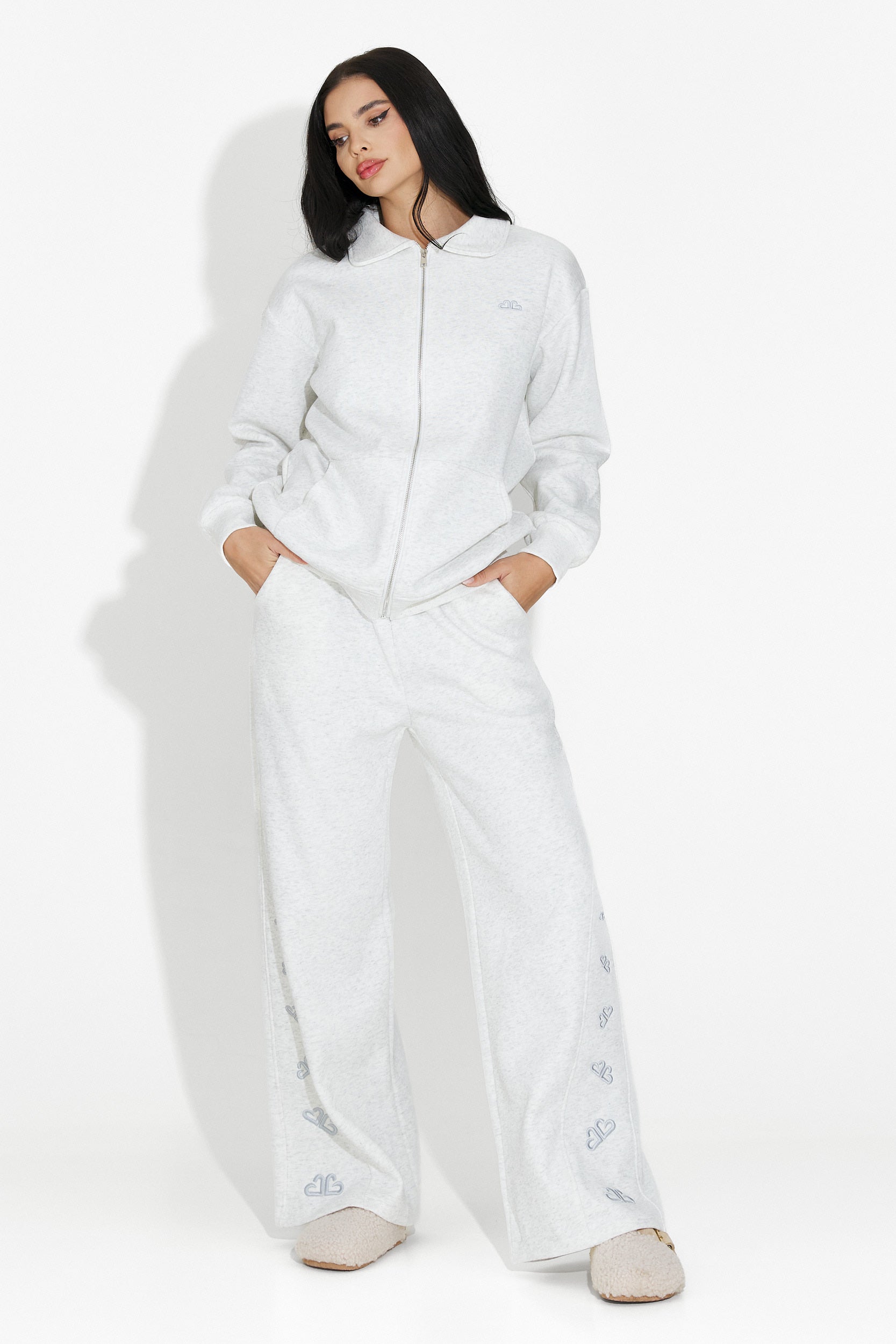 Brynora Bogas Kényelmes Szürke Női Edzés