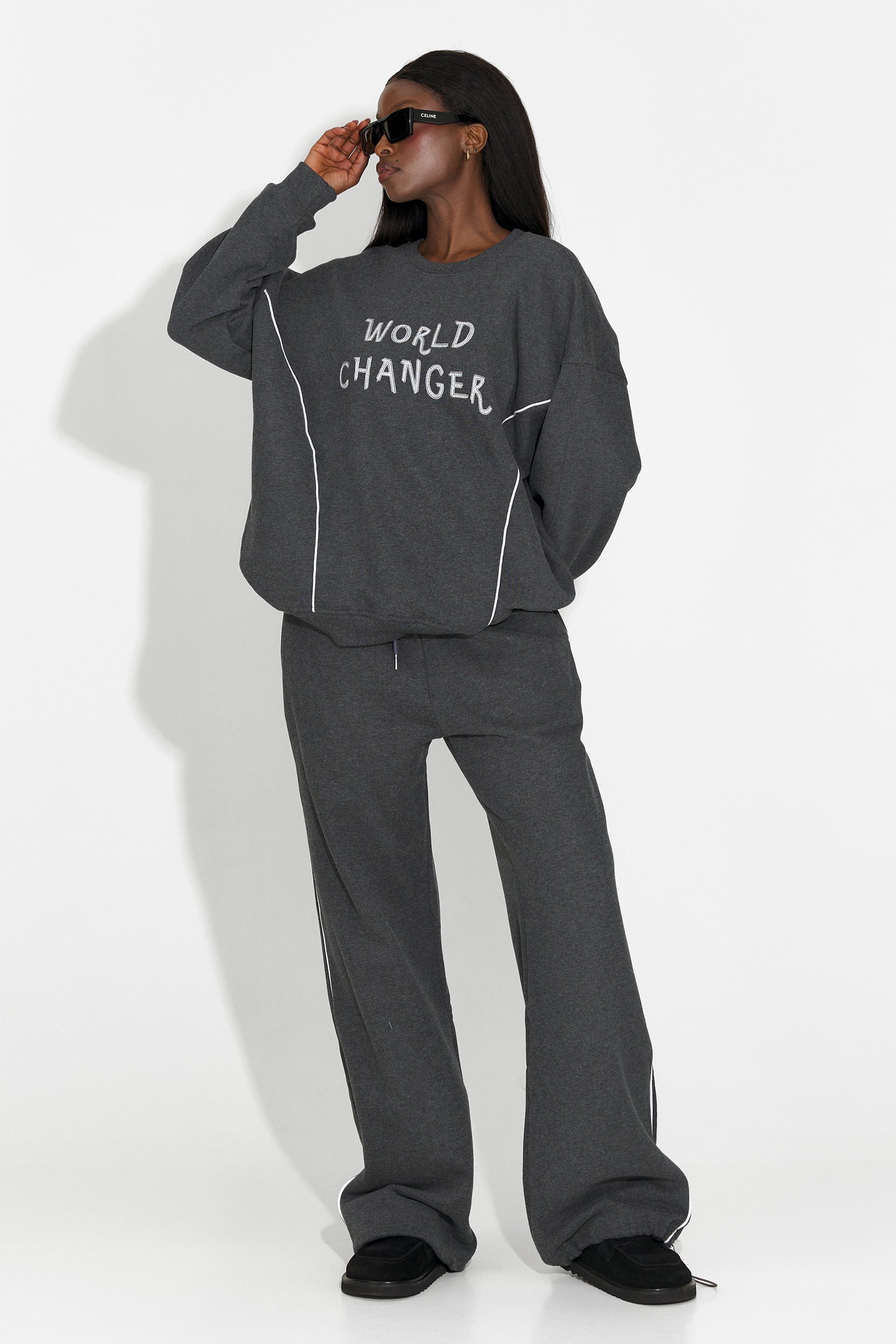 Pavora Bogas Sötétszürke Női Sportruházat