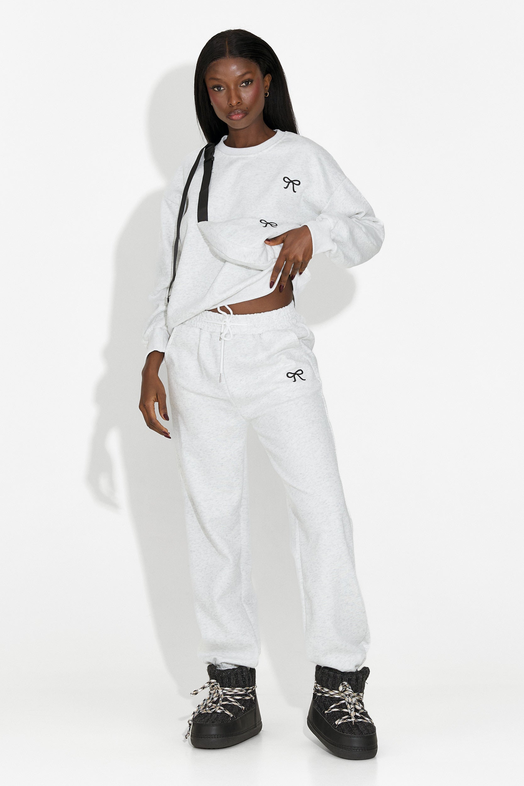 Serelis Bogas Hétköznapi Szürke Női Edzés