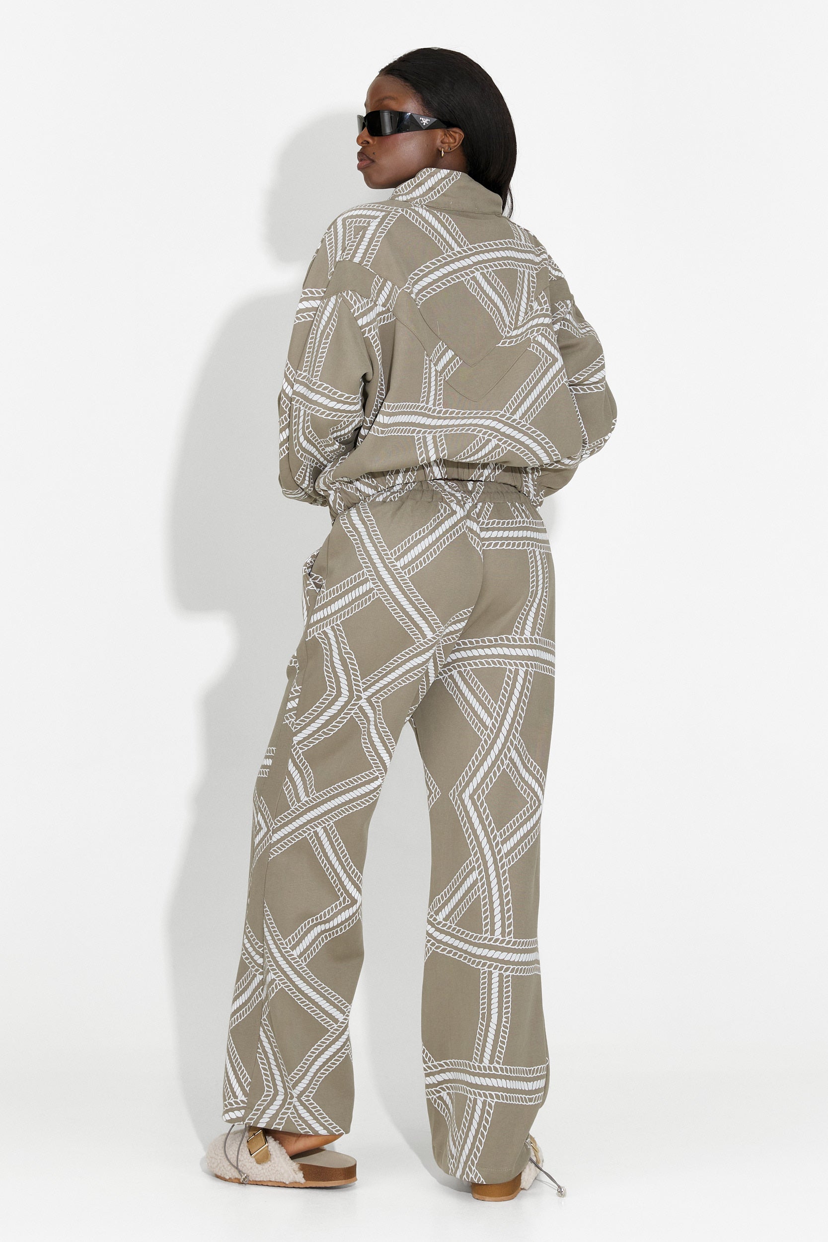 Kristela Bogas Casual Khaki Női Edzőruha