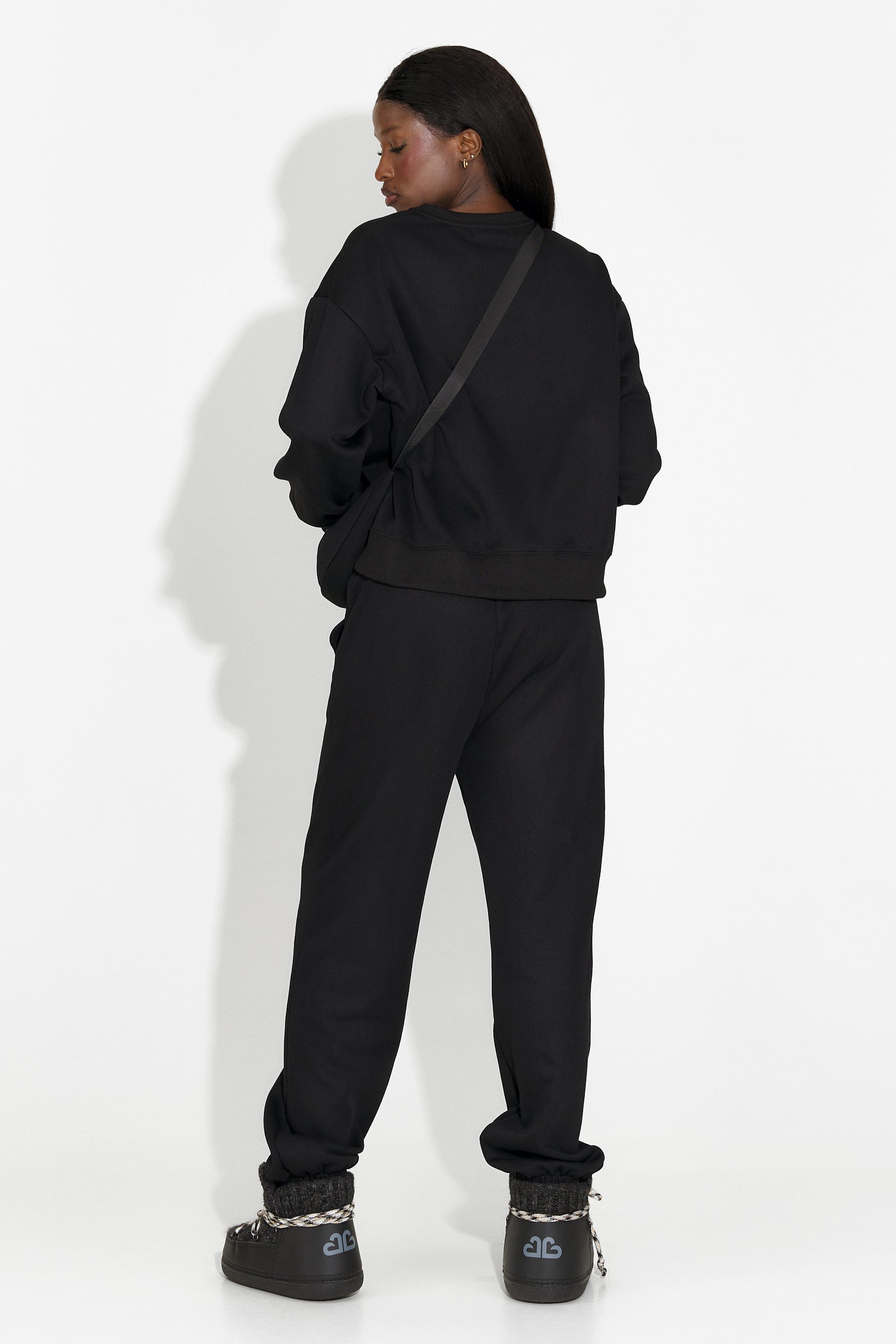 Serelis Bogas Casual Fekete Női Edzőruha