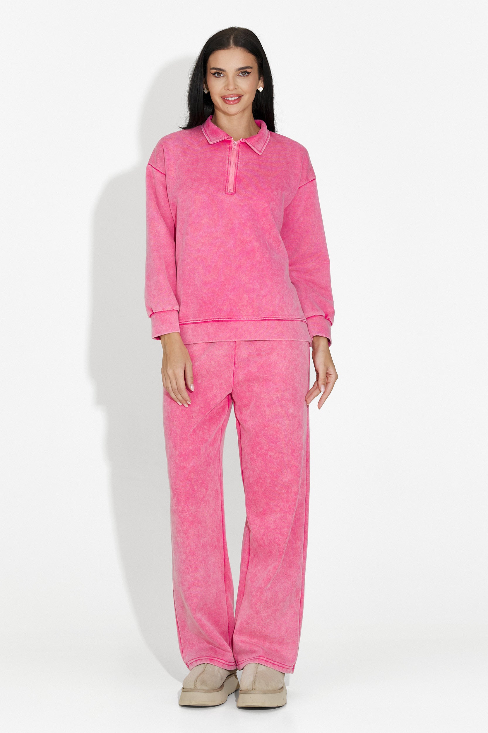 Laza rózsaszín Dionea Bogas női edzőruha