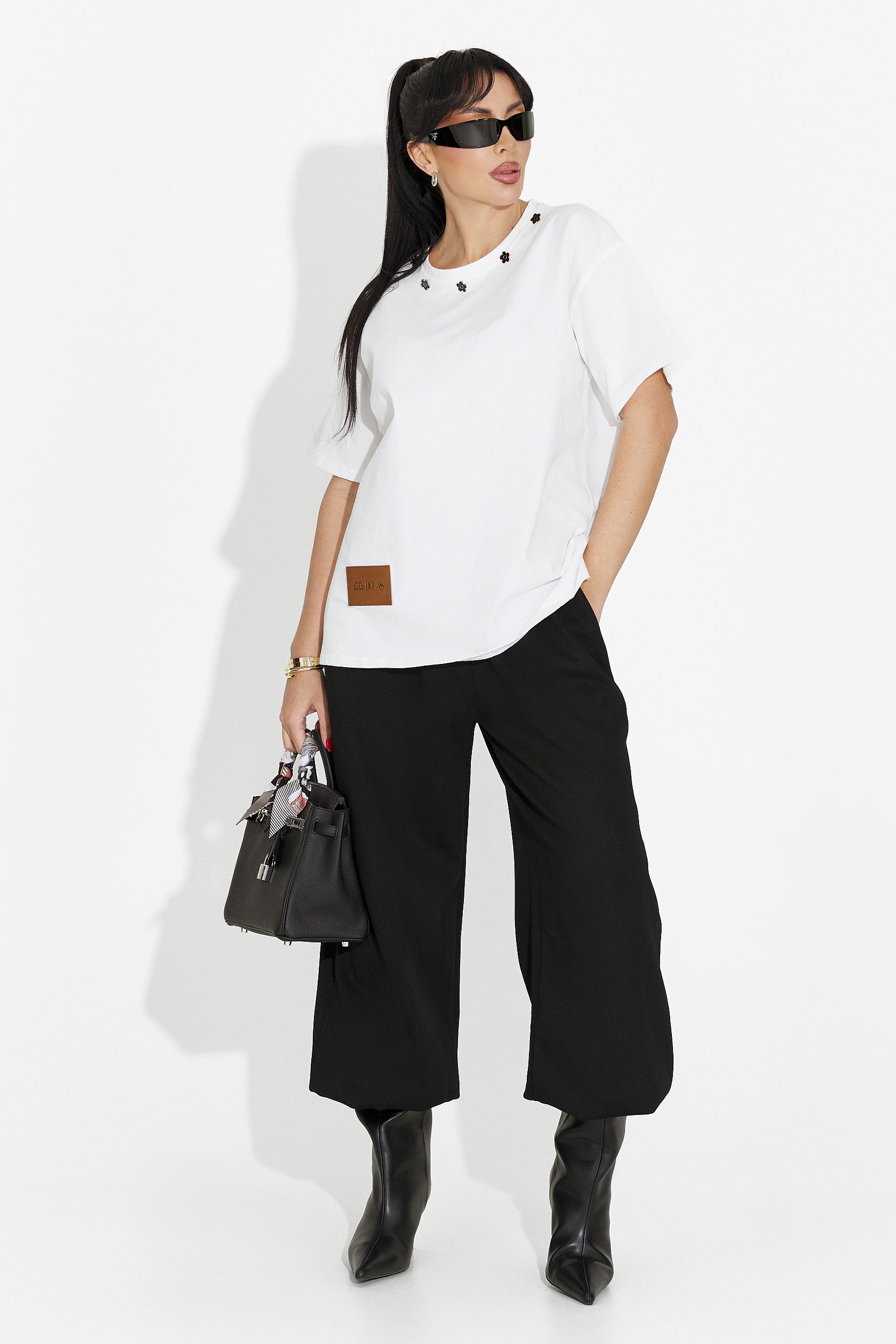 Női fehér hétköznapi póló Arilea Bogas