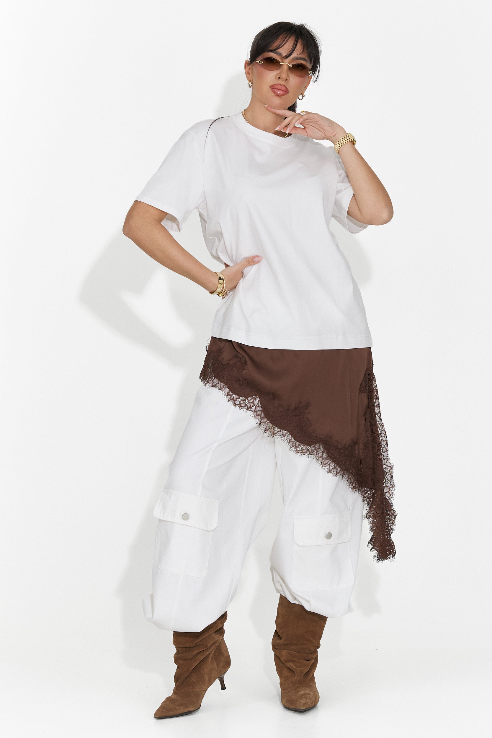 Női fehér hétköznapi póló Arkana Bogas