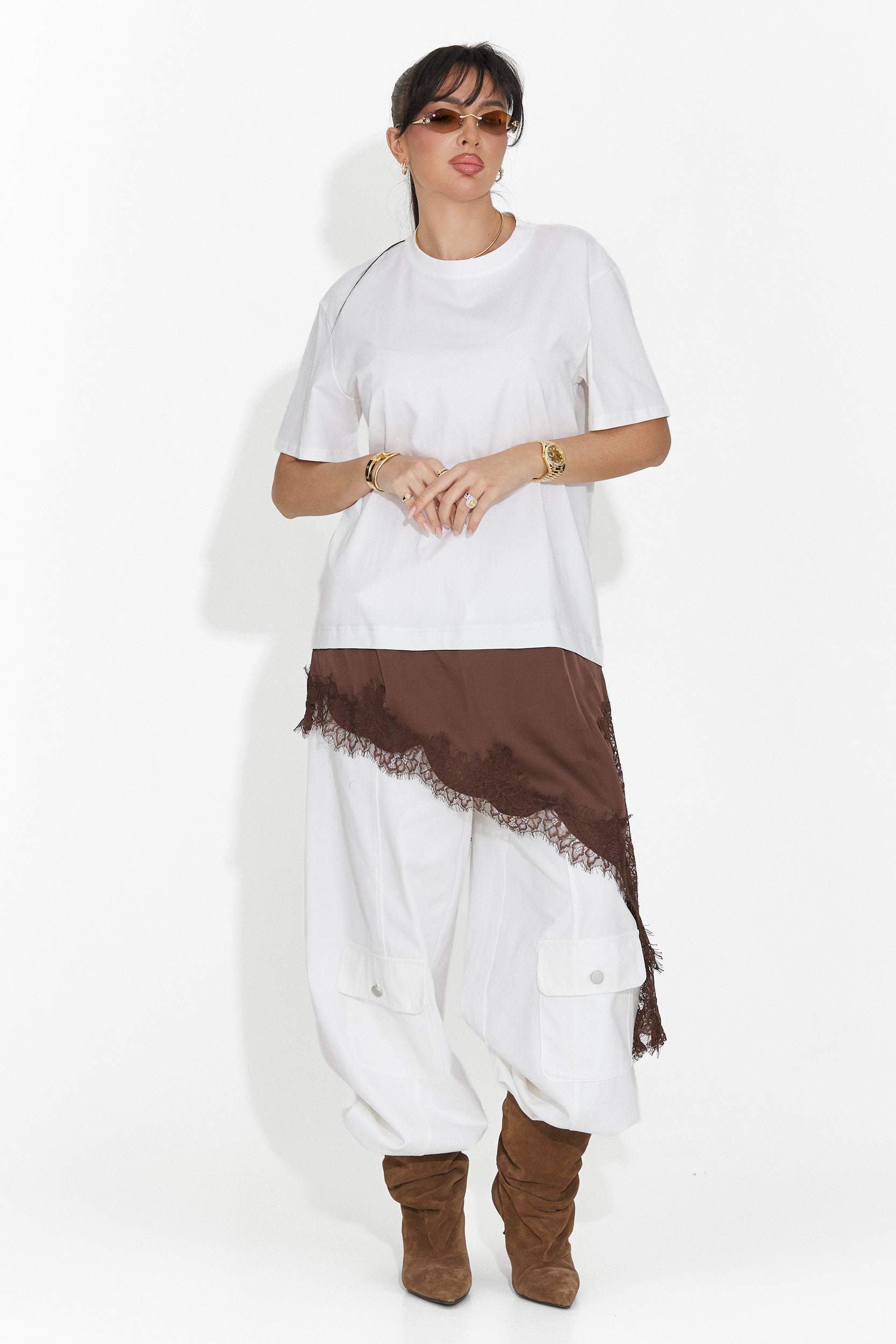 Női fehér hétköznapi póló Arkana Bogas