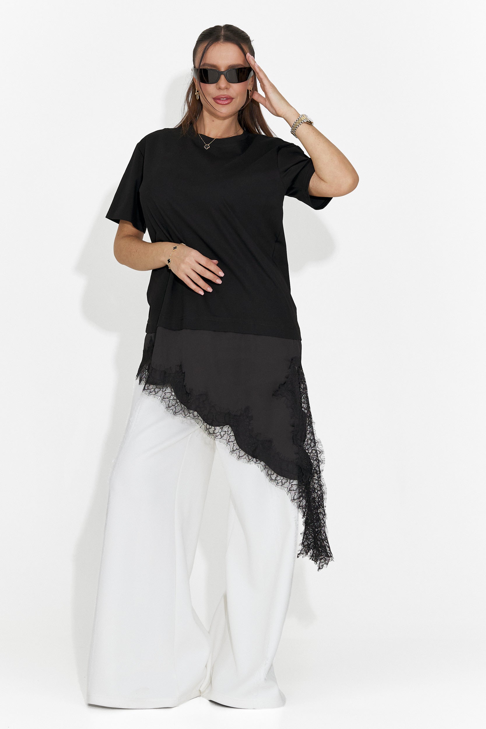 Női fekete hétköznapi póló Arkana Bogas