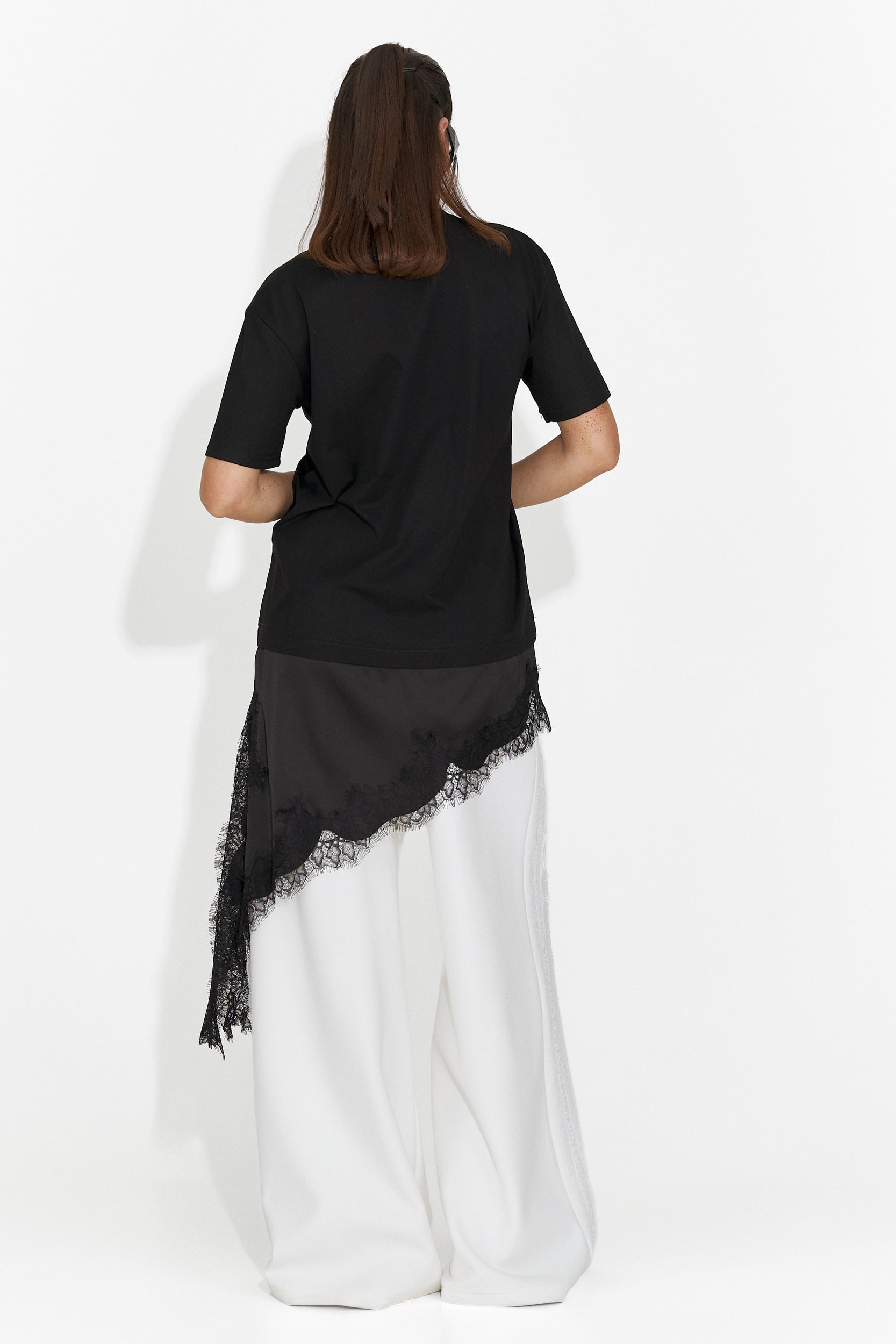 Női fekete hétköznapi póló Arkana Bogas