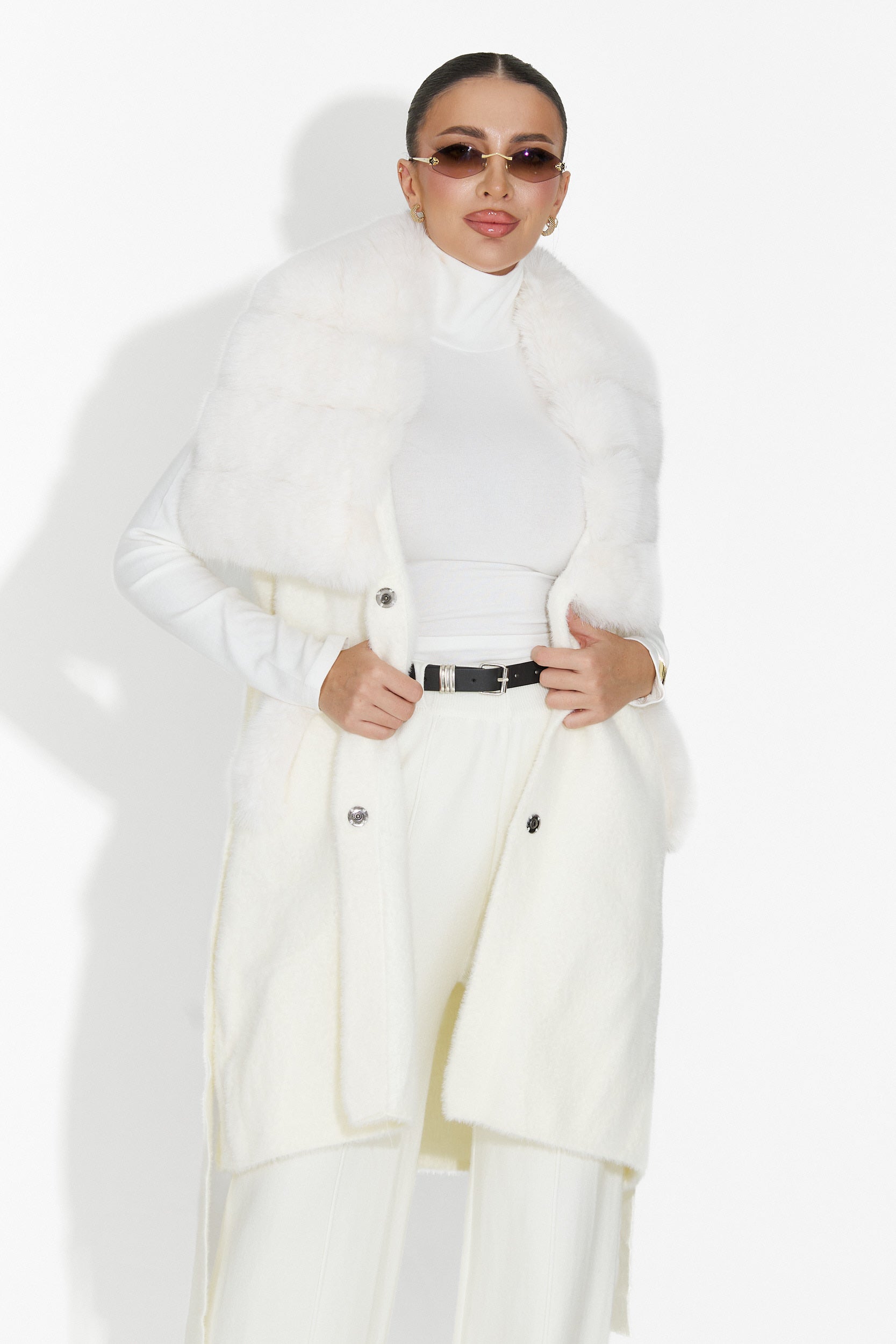 Beige Cloria Bogas Női Mellény