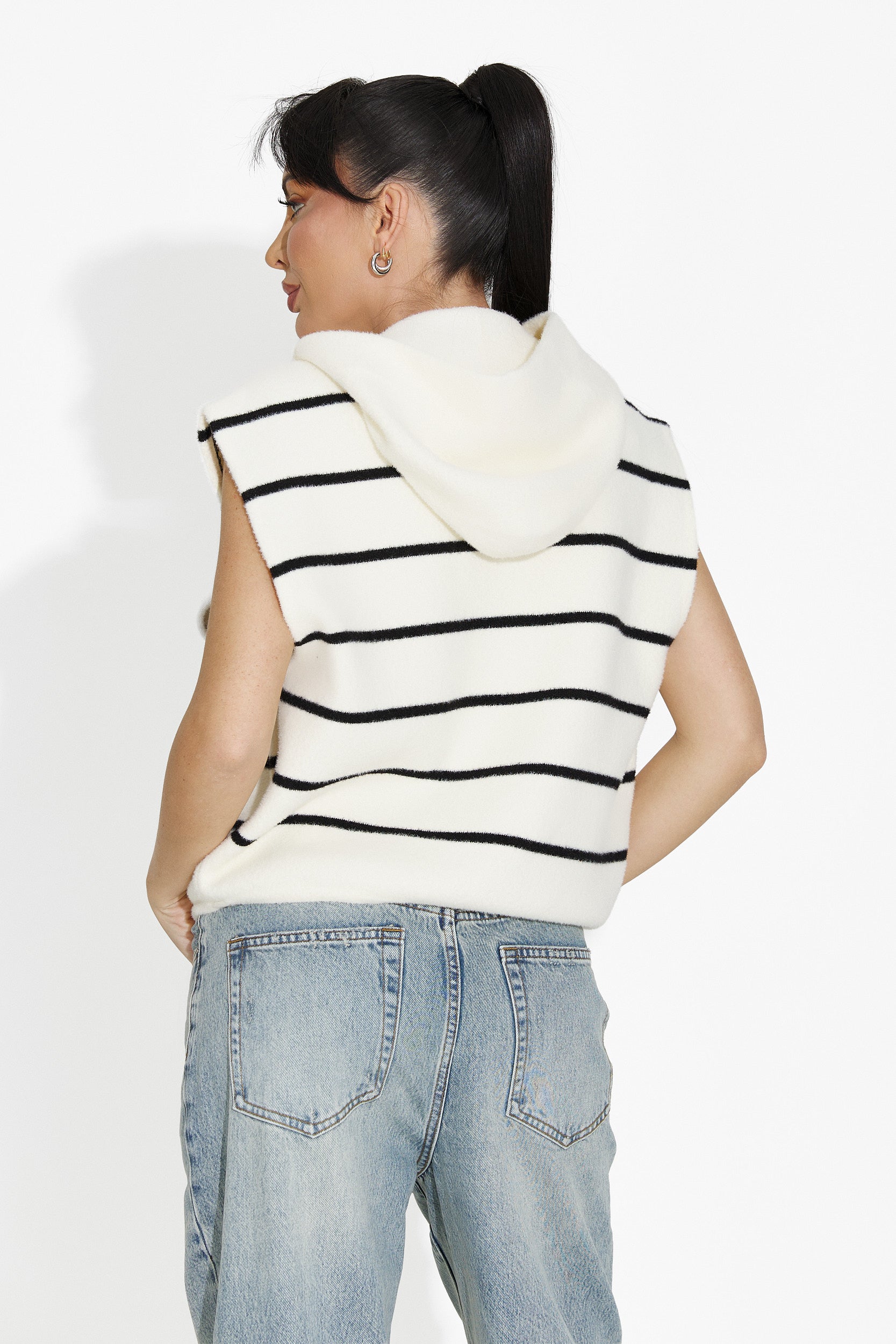 Női alkalmi bézs mellény Odeisa Bogas