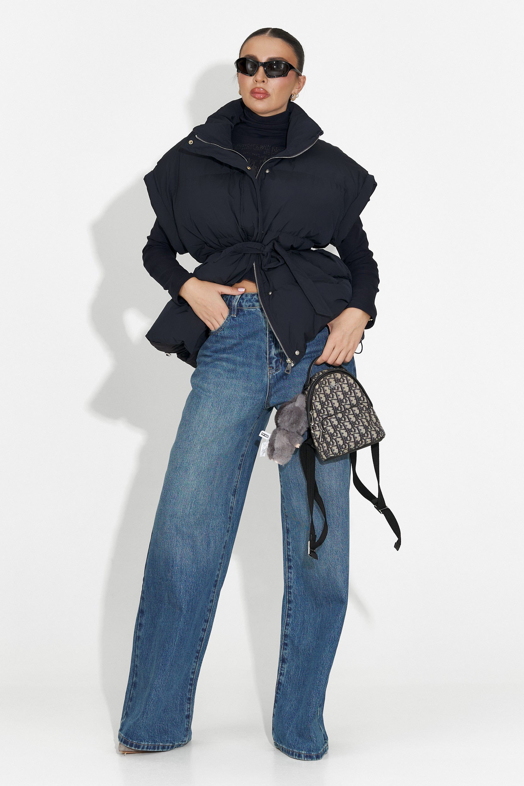 Denoria Bogas Tengerészkék Alkalmi Női Mellény