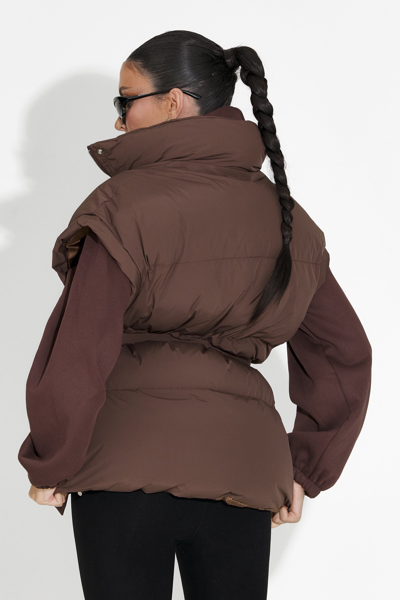 Denoria Bogas Barna Hétköznapi Női Mellény