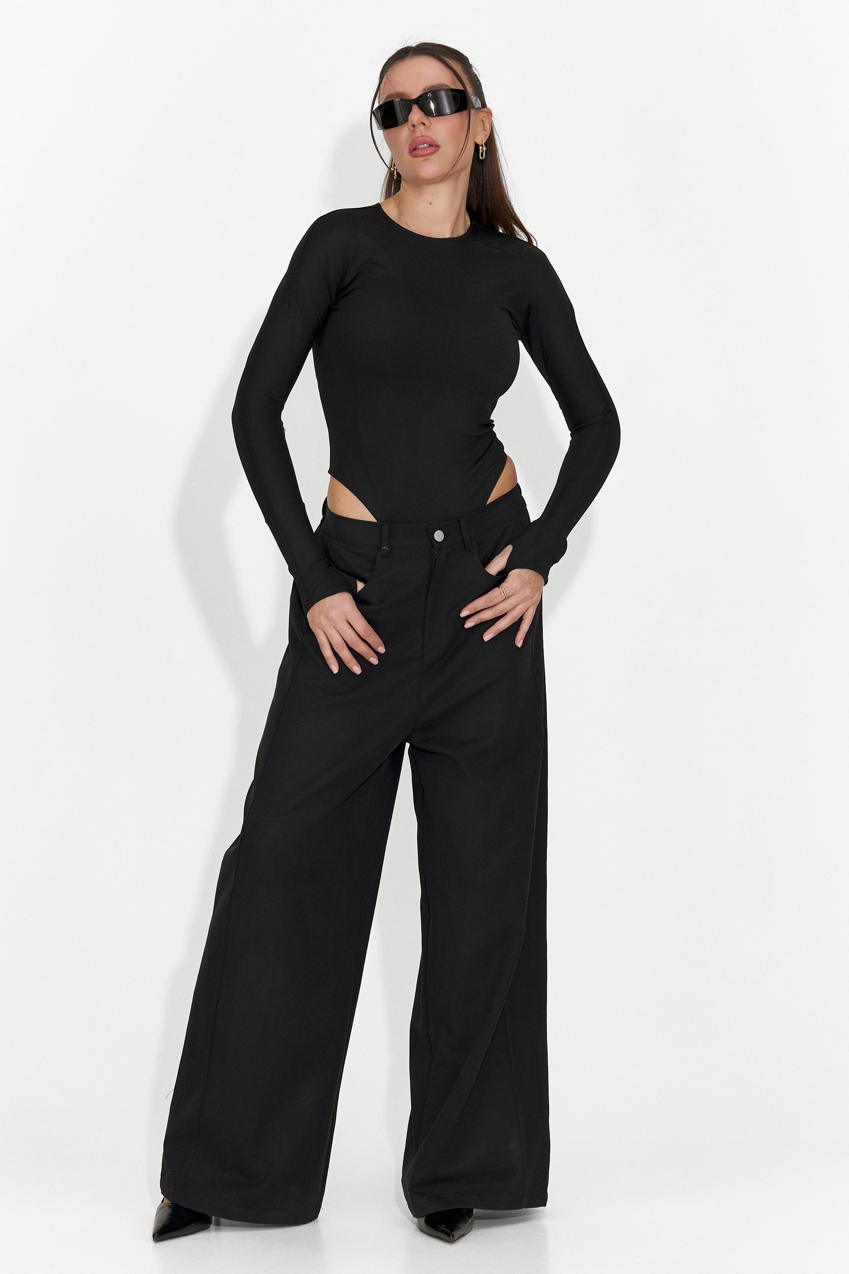 Irsaia Bogas Fekete Női Blúz