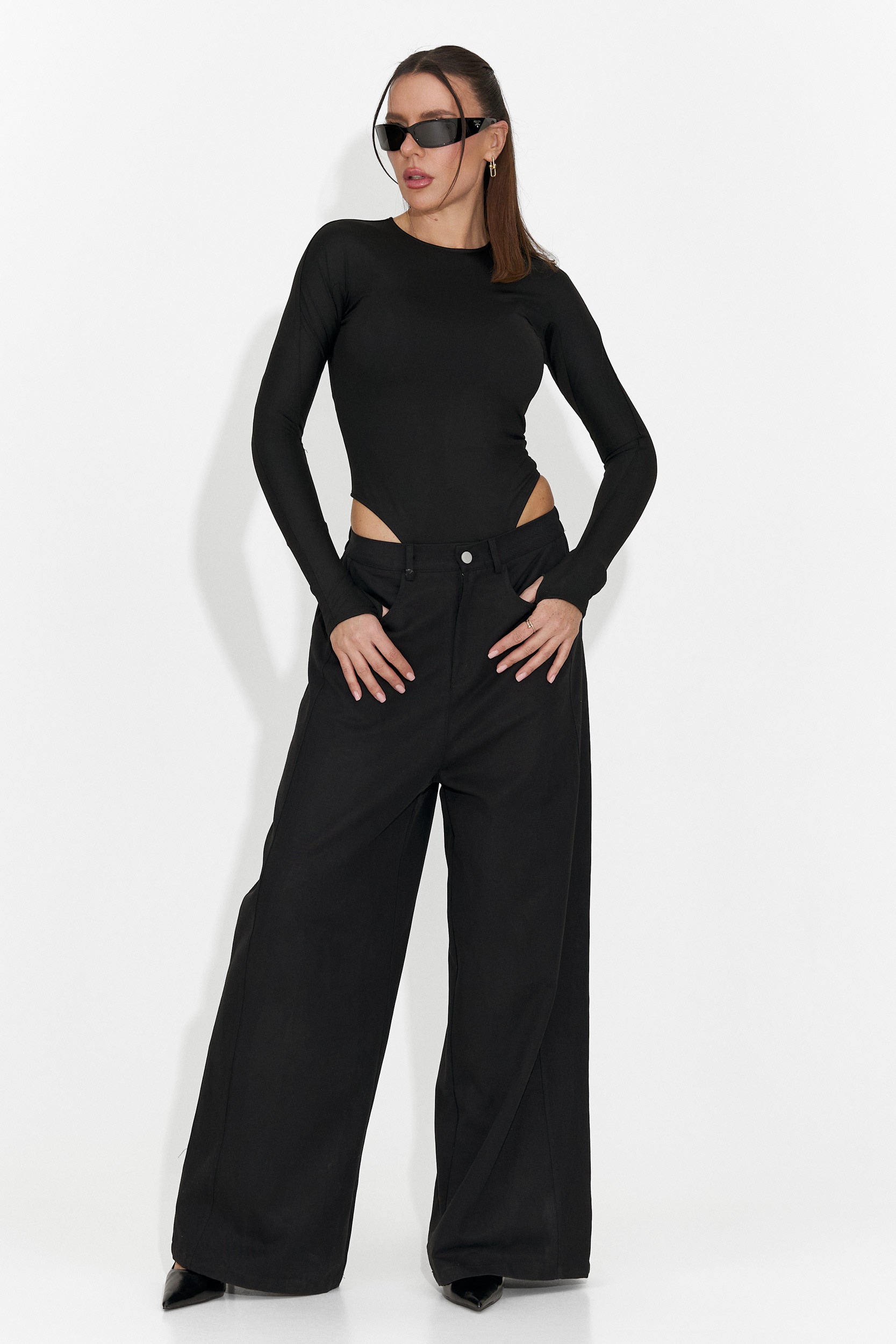 Irsaia Bogas Fekete Női Blúz